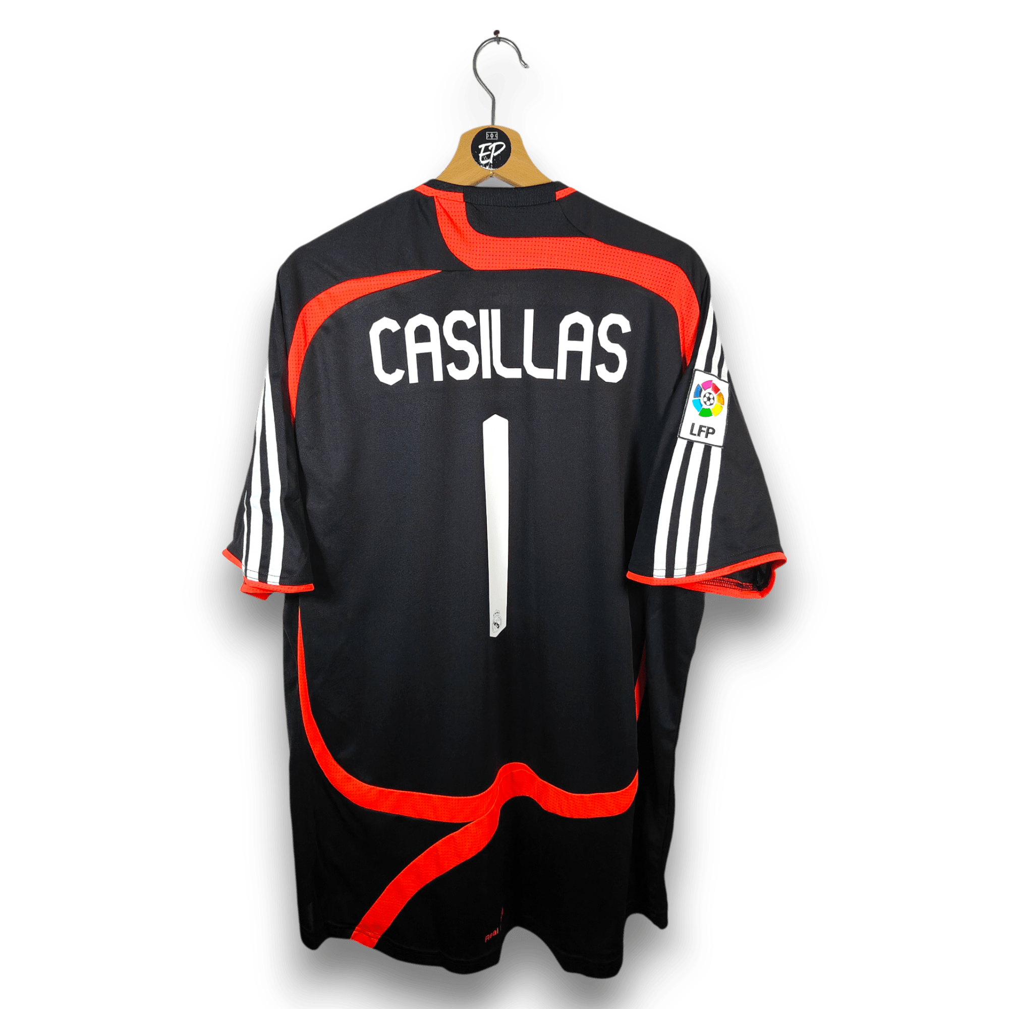 2007 - 08 Real Madrid GK Shirt Casillas 1 - 9/10 - (XL) - Eternal Pitch