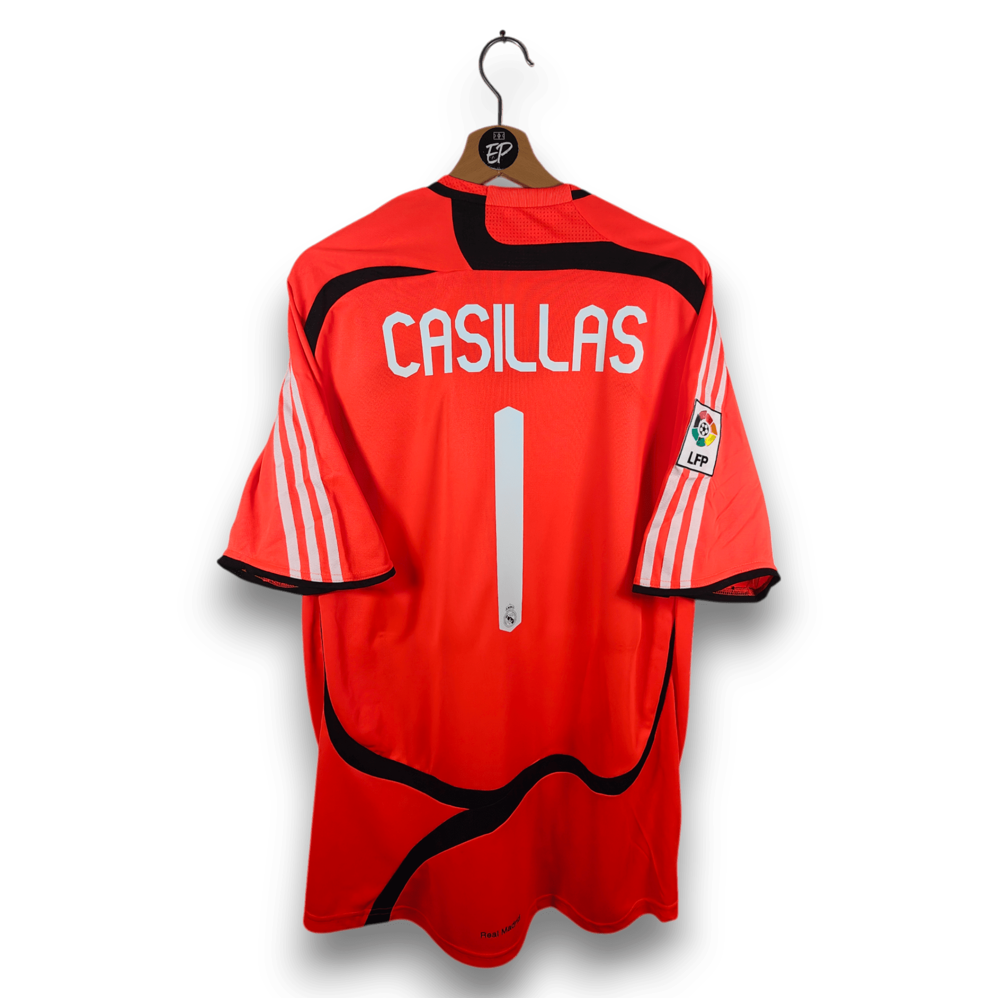 2007 - 08 Real Madrid GK Shirt Casillas 1 - 9/10 - (XL) - Eternal Pitch