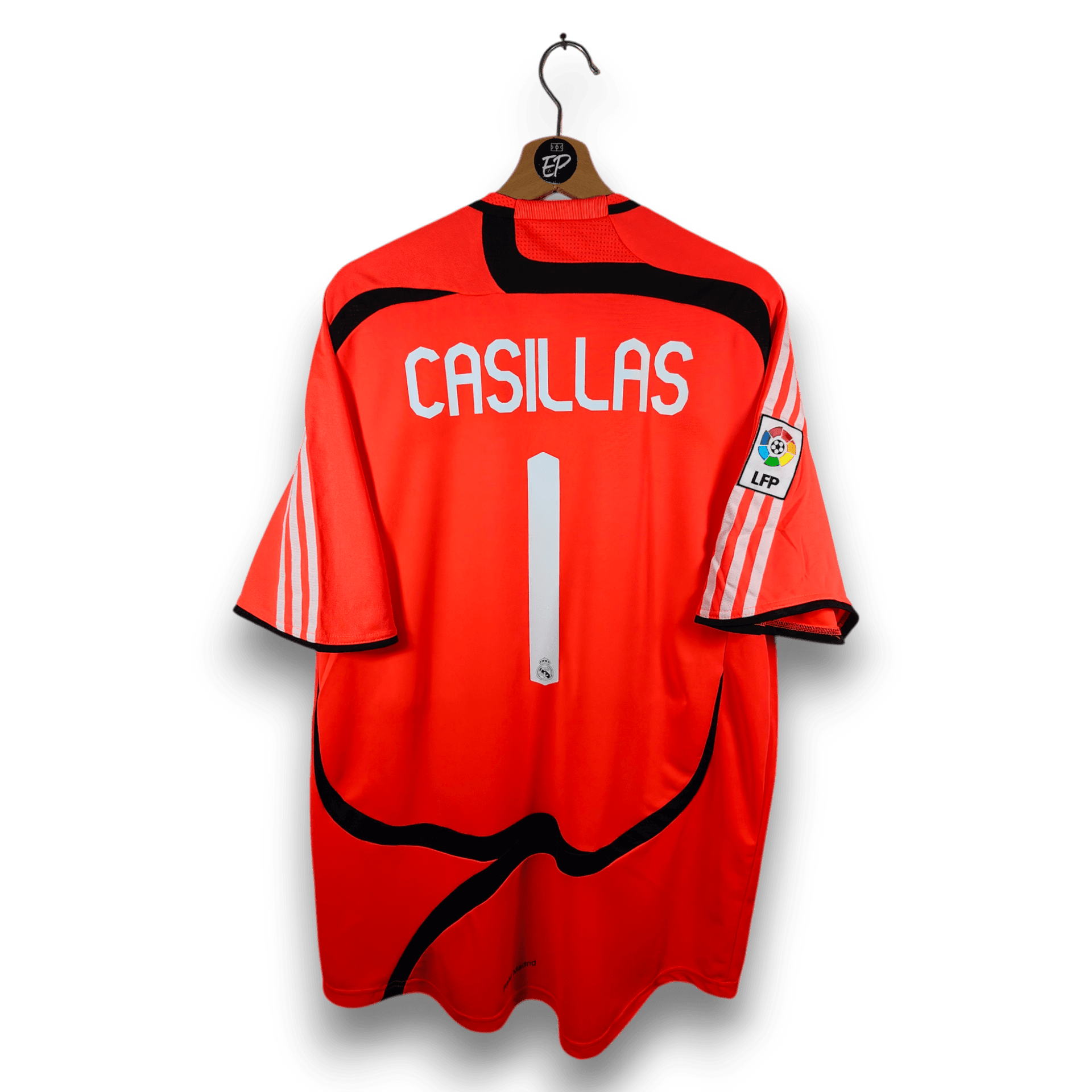 2007-08 Real Madrid GK Shirt Casillas #1 - 9/10 - (XL) – 697192