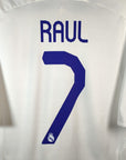 2007 - 08 Real Madrid Home Shirt Raul 7 - 8.5/10 - (L) - Eternal Pitch
