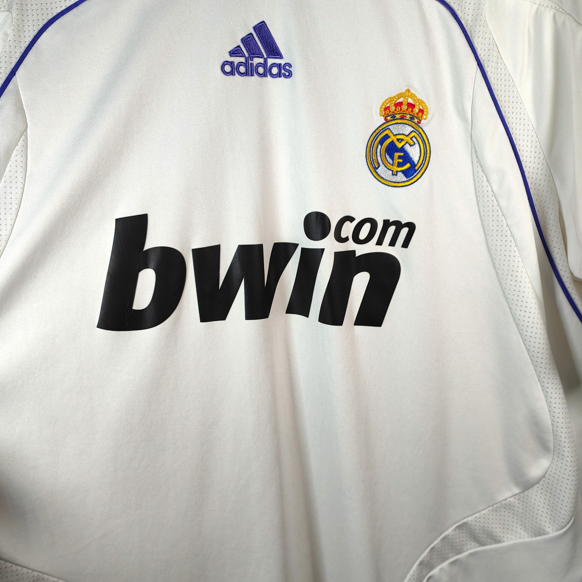2007 - 08 Real Madrid Home Shirt Raul 7 - 8.5/10 - (L) - Eternal Pitch