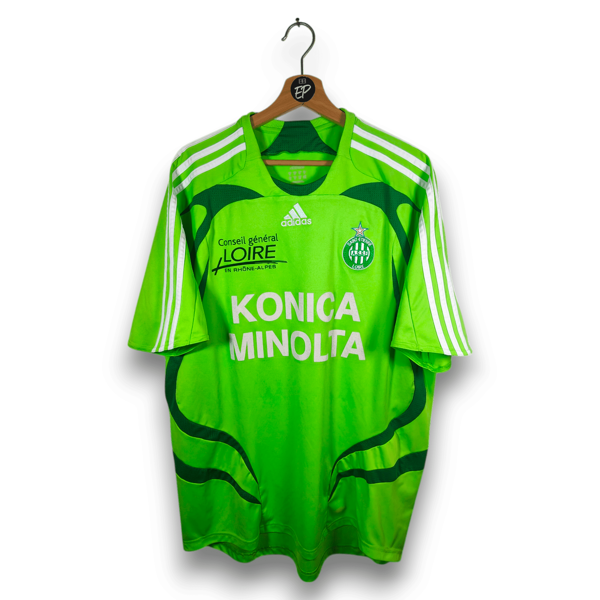 2007 - 08 Saint - Etienne Away Shirt - 8.5/10 - (XL) - Eternal Pitch