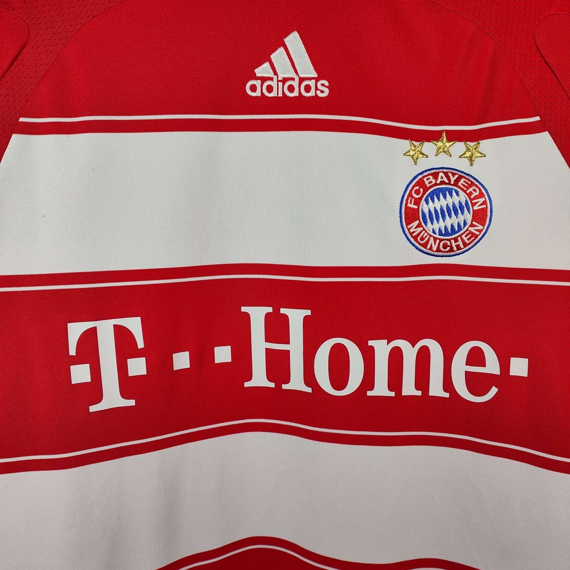 2007 - 09 Bayern Munich Home Shirt Ribery 7 - 8.5/10 - (M) - Eternal Pitch