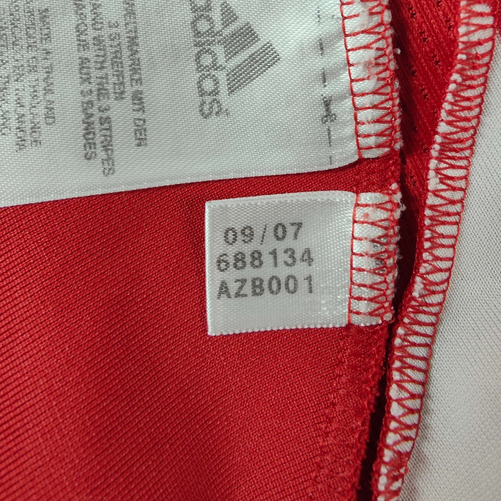 2007 - 09 Bayern Munich Home Shirt Ribery 7 - 8.5/10 - (M) - Eternal Pitch