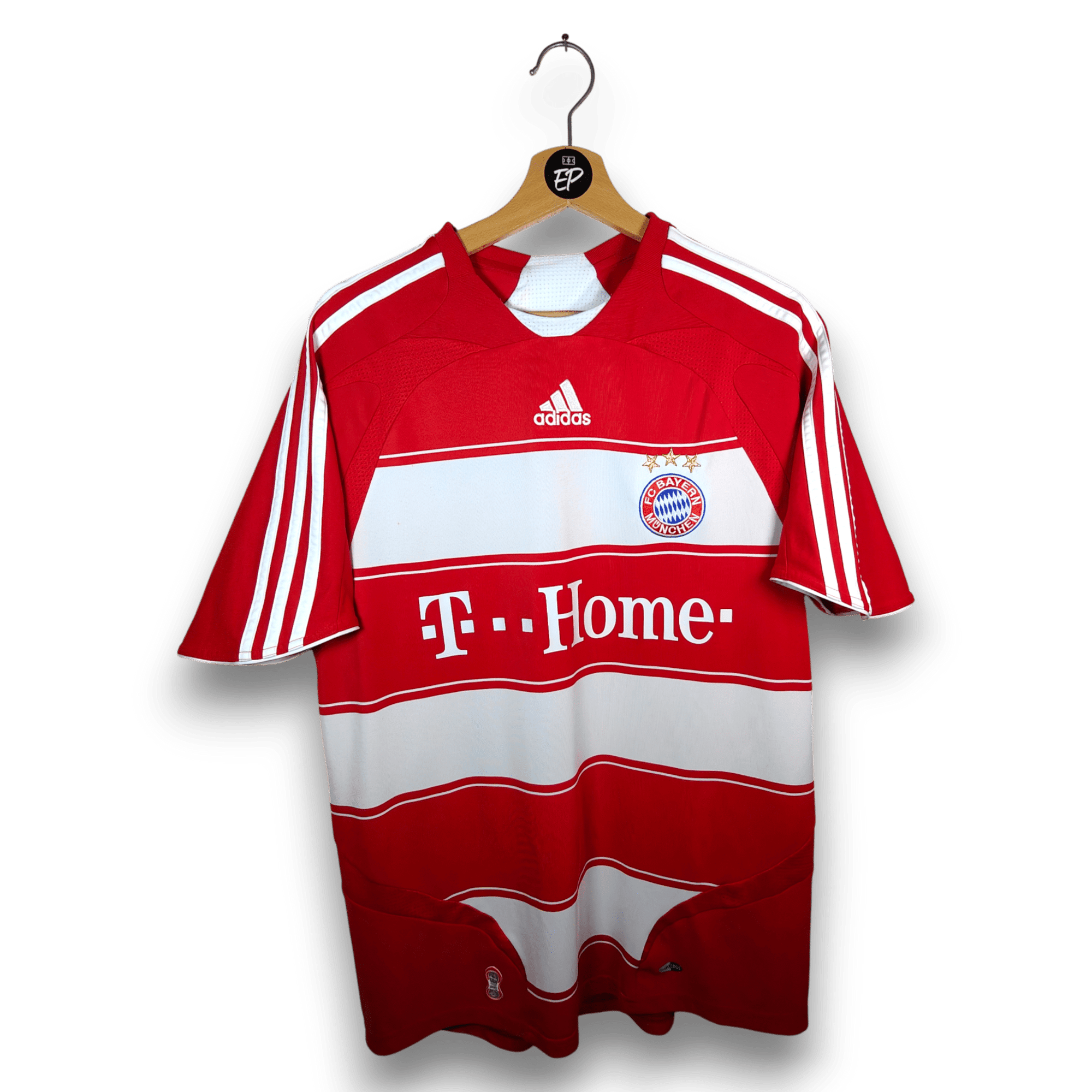 2007 - 09 Bayern Munich Home Shirt Ribery 7 - 8.5/10 - (M) - Eternal Pitch