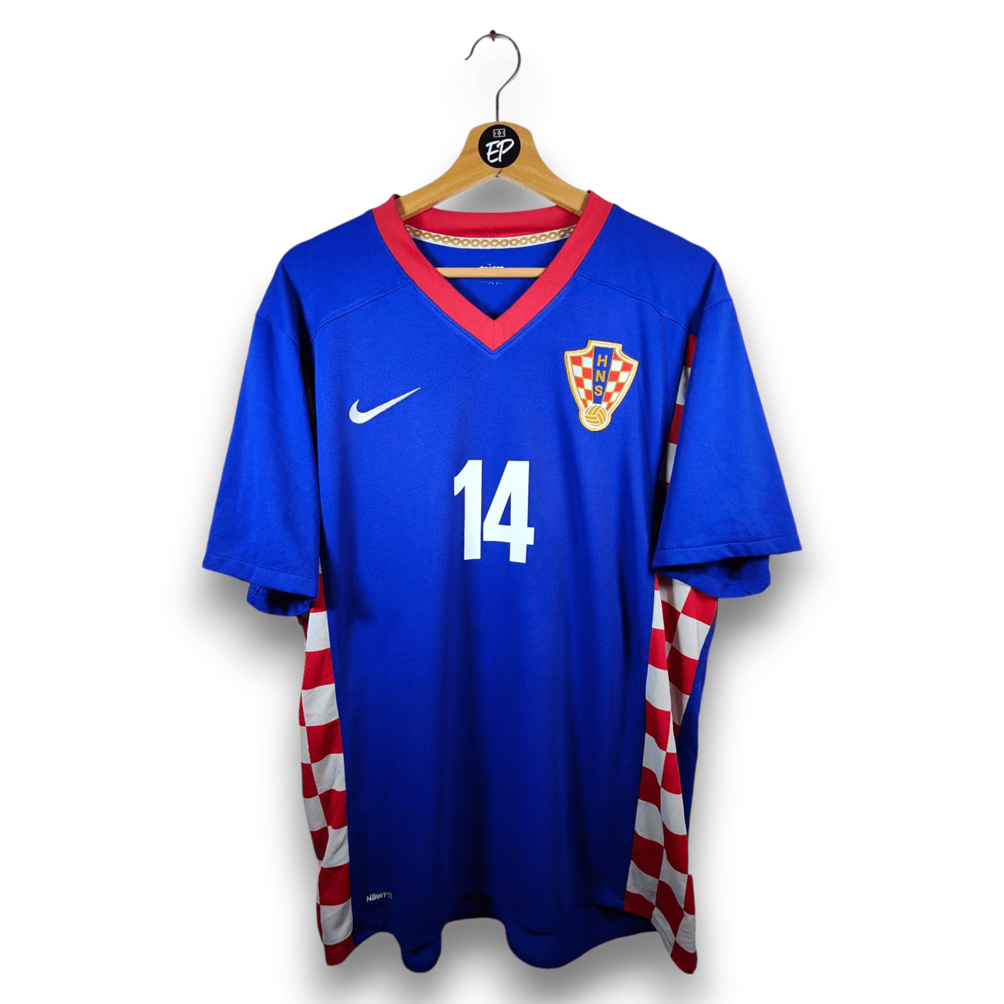 2007 - 09 Croatia Away Shirt Modric 14 - 8/10 - (L) - Eternal Pitch