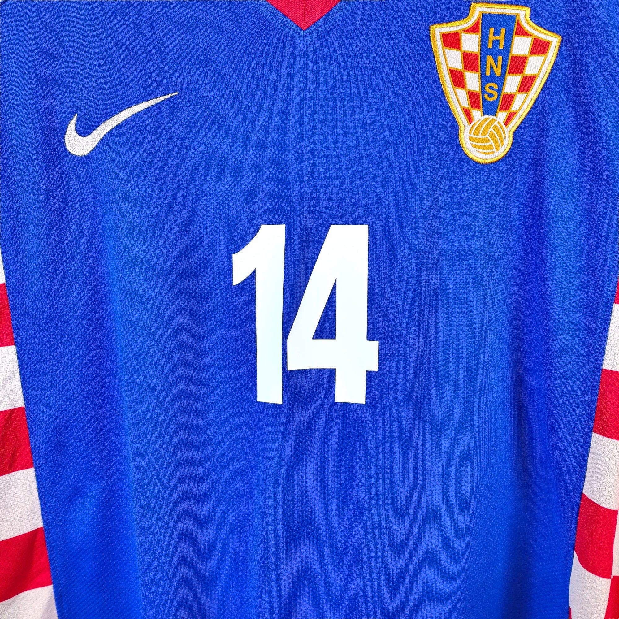 2007 - 09 Croatia Away Shirt Modric 14 - 8/10 - (L) - Eternal Pitch