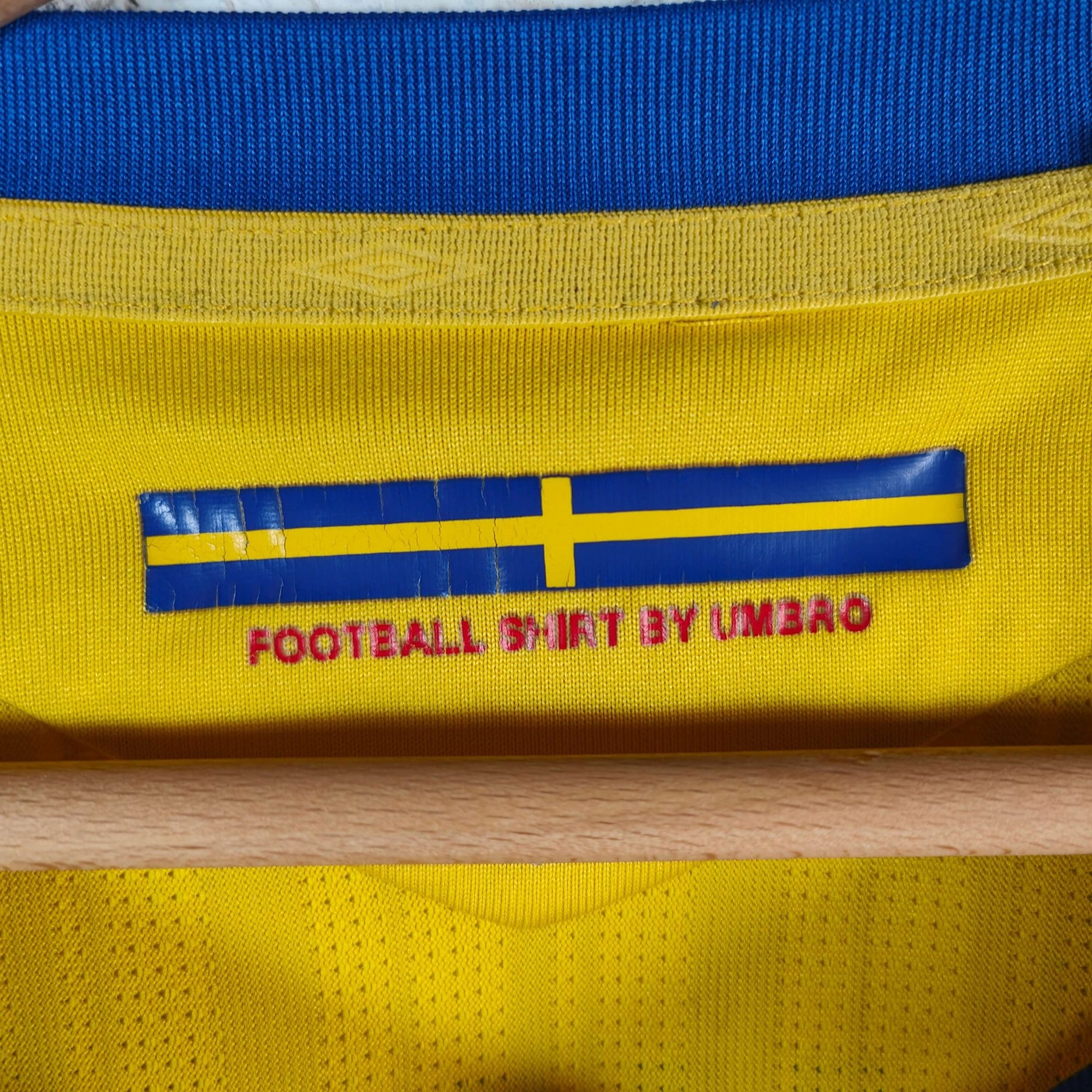 2007 - 09 Sweden Home Shirt Ibrahimovic 10 - 9/10 - (M) - Eternal Pitch