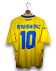 2007 - 09 Sweden Home Shirt Ibrahimovic 10 - 9/10 - (M) - Eternal Pitch