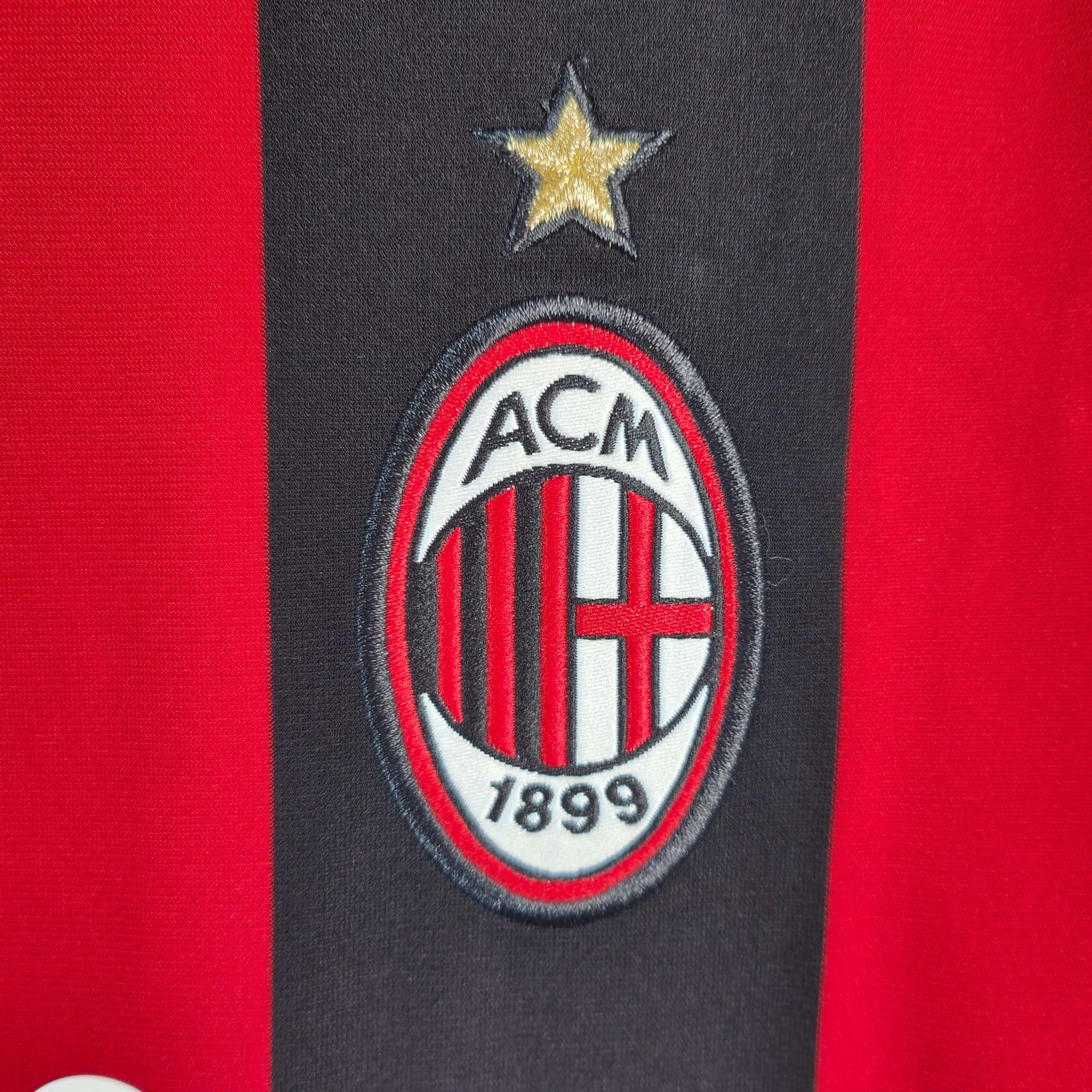 2008 - 09 AC Milan Home Shirt Kaka 22 - 10/10 BNWT - (M) - Eternal Pitch