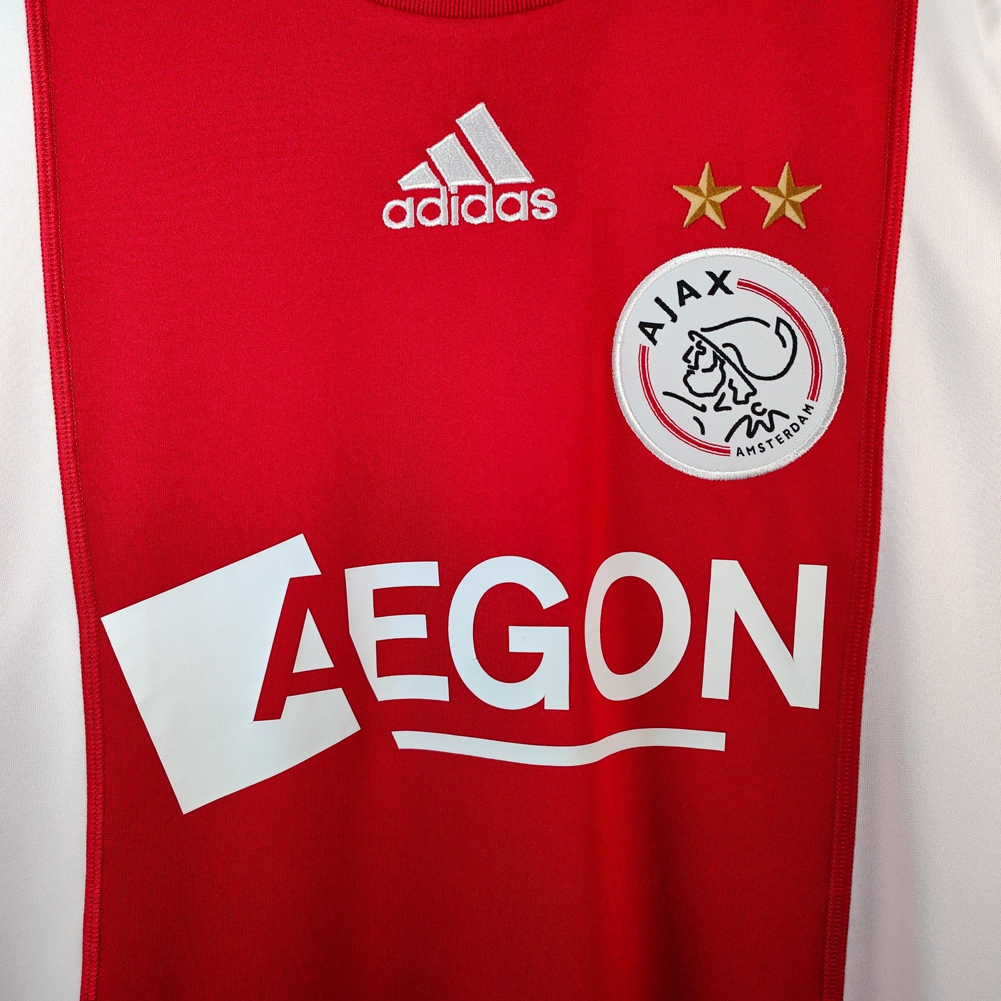2008 - 09 Ajax Amsterdam Home Shirt Huntelaar 9 (M) - Eternal Pitch