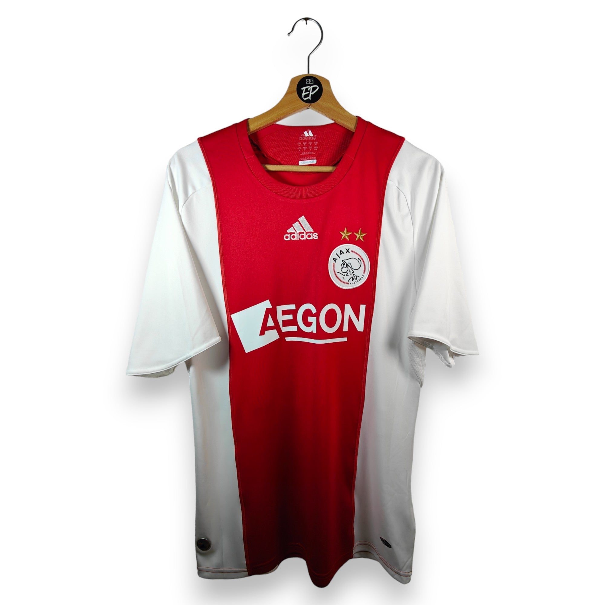 2008 - 09 Ajax Amsterdam Home Shirt Huntelaar 9 (M) - Eternal Pitch
