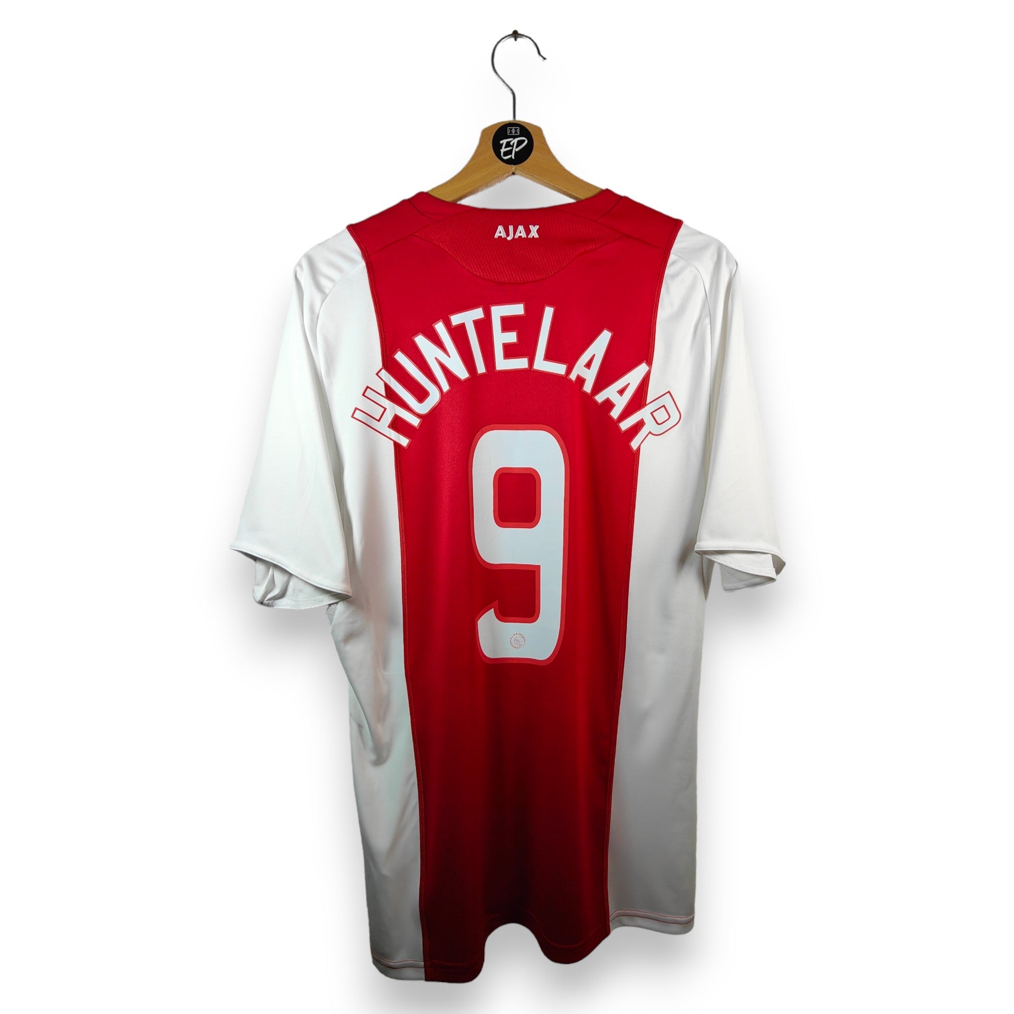 2008 - 09 Ajax Amsterdam Home Shirt Huntelaar 9 (M) - Eternal Pitch