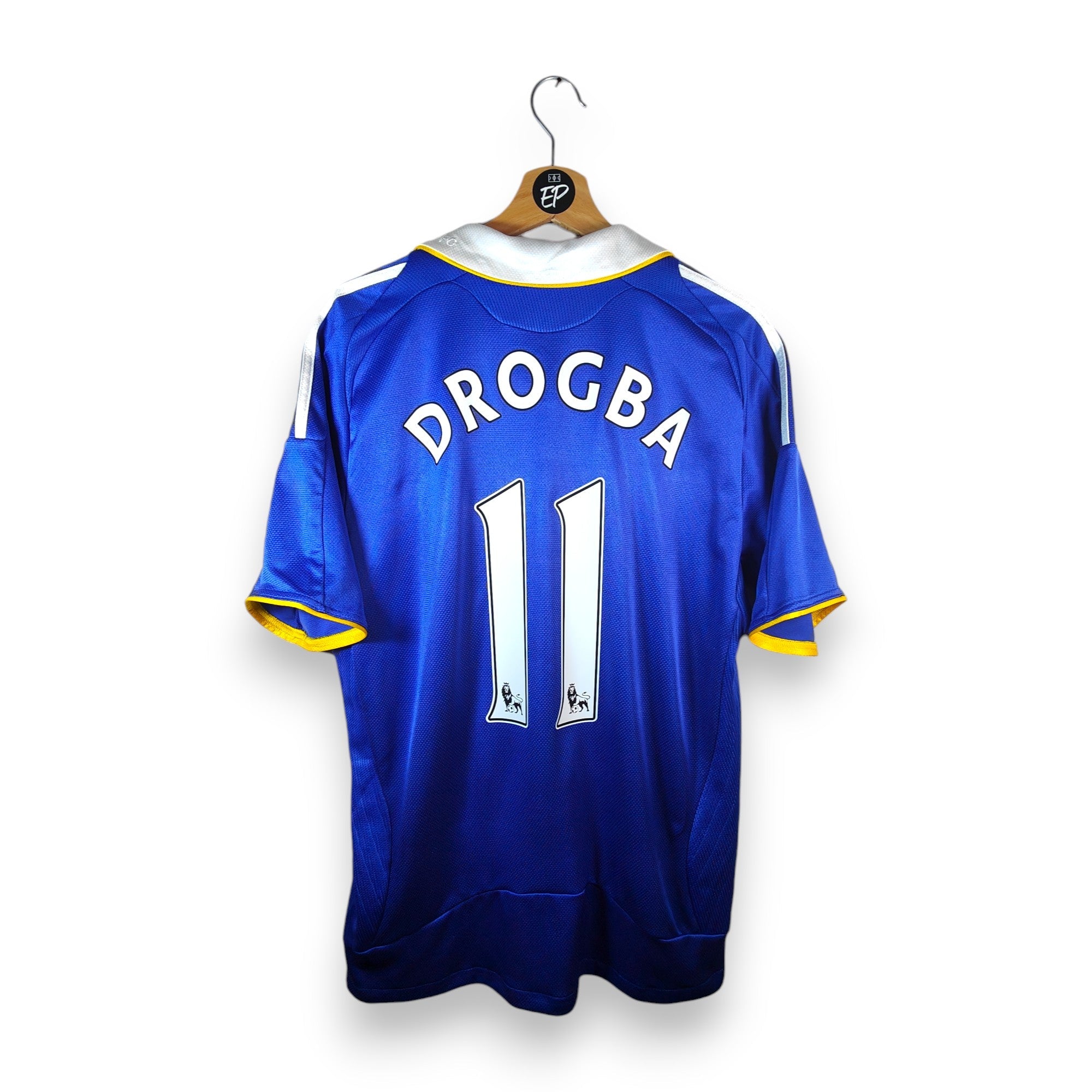 2008 - 09 Chelsea Home Shirt Drogba 11 (M) - Eternal Pitch