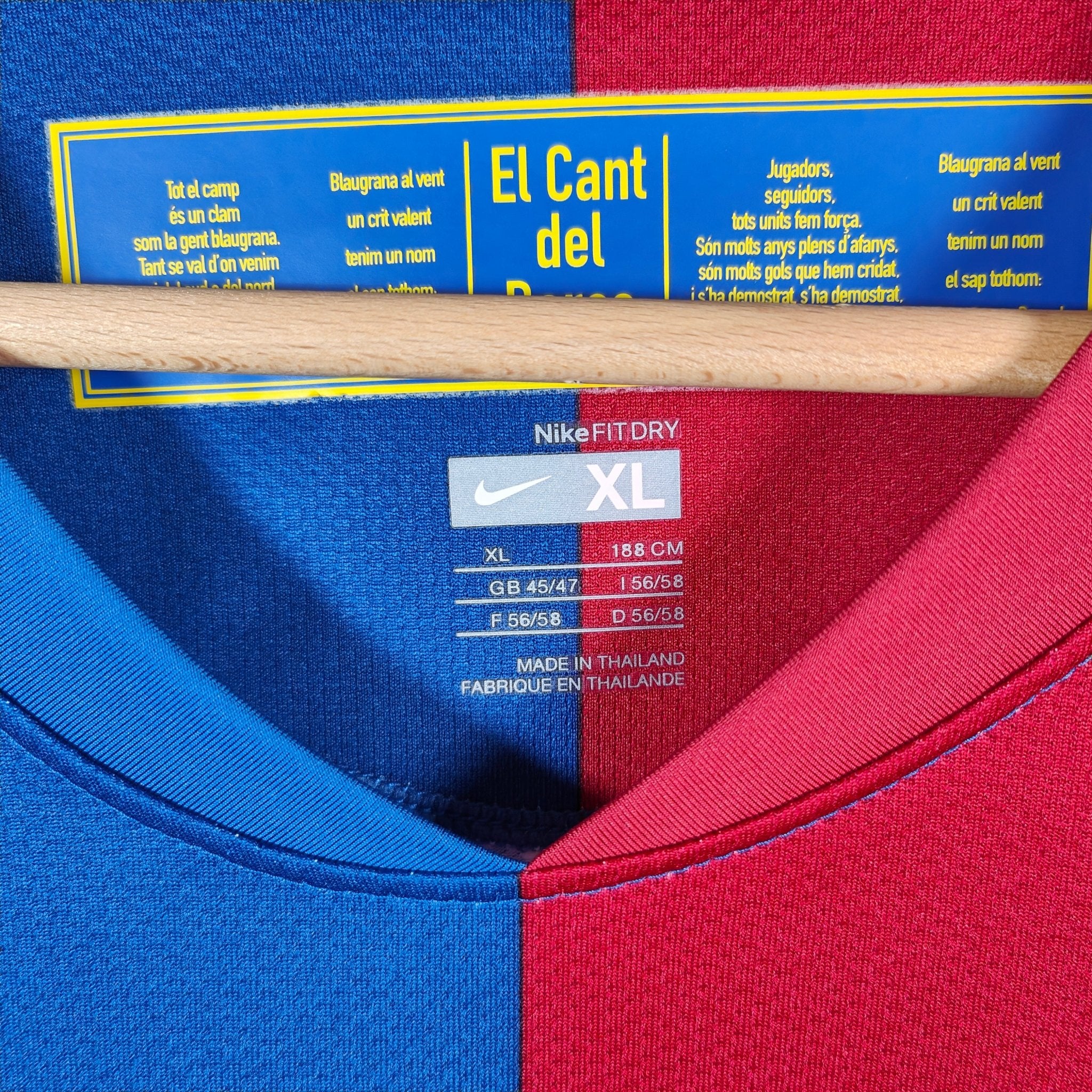 FC Barcelona 08/09 ホーム 半袖 インポートL 2008-09 FC Barcelona Home Shirt Henry #14 - 8.5/10 - (XL) – 286784
