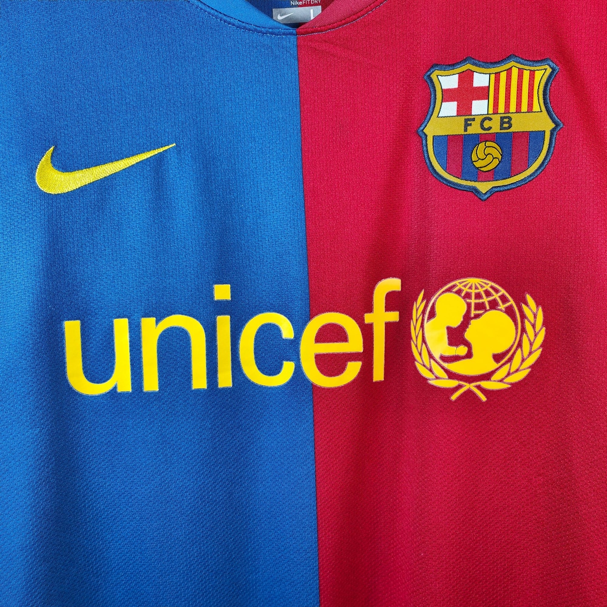 2008 - 09 FC Barcelona Home Shirt Henry 14 - 9/10 - (L) - Eternal Pitch