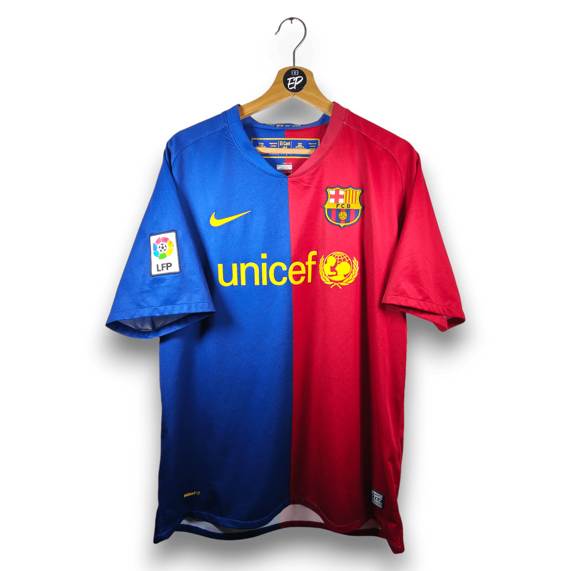 2008 - 09 FC Barcelona Home Shirt Henry 14 - 9/10 - (L) - Eternal Pitch