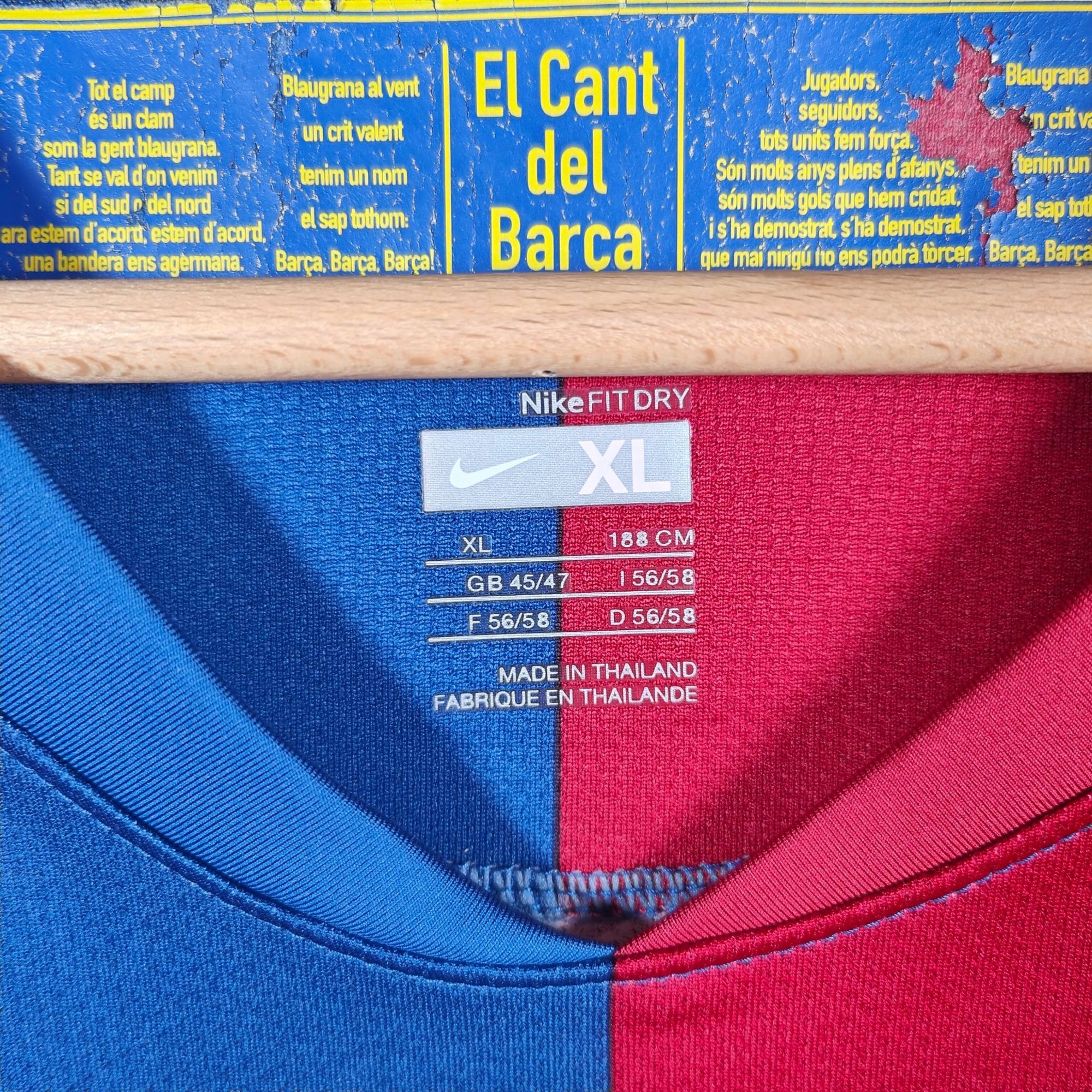 2008 - 09 FC Barcelona Home Shirt Henry 14 - 9/10 - (XL) - Eternal Pitch