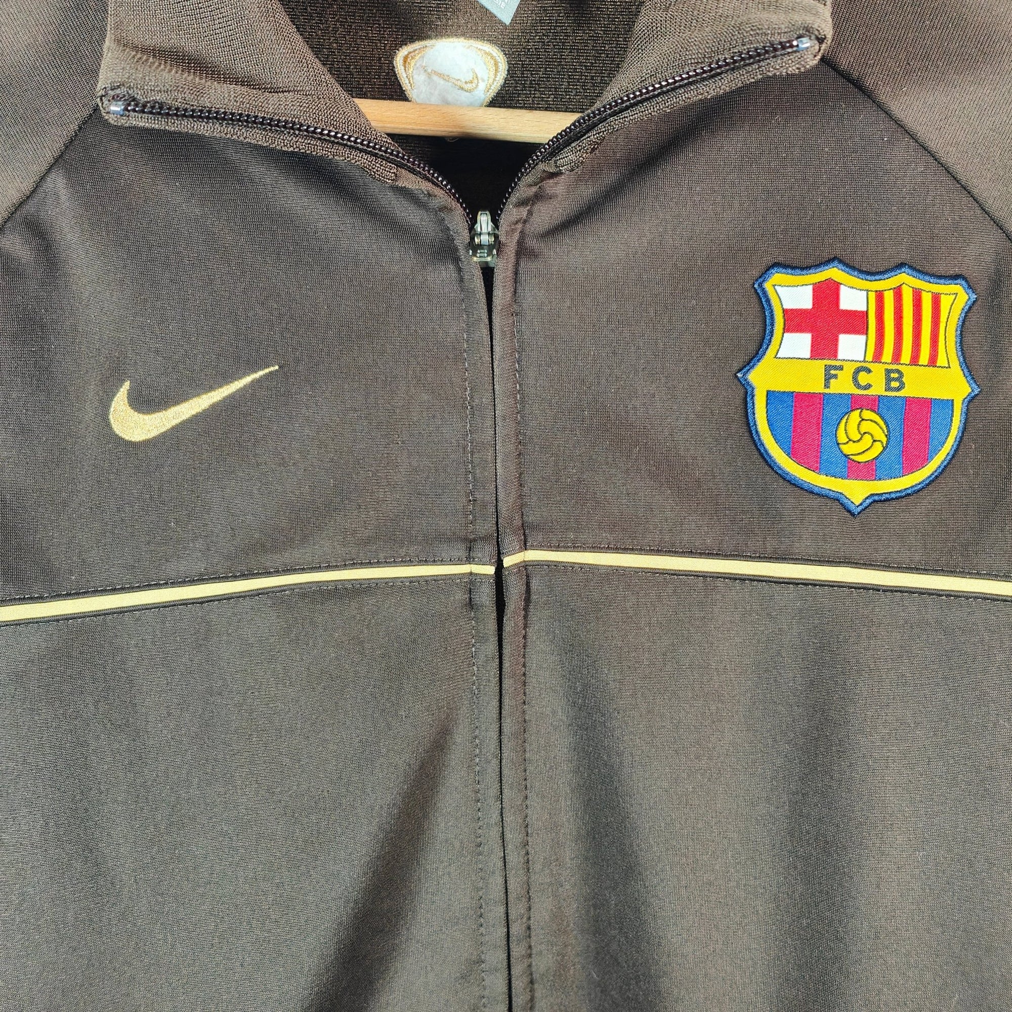 2008 - 09 FC Barcelona Jacket - 8.5/10 - (M) - Eternal Pitch