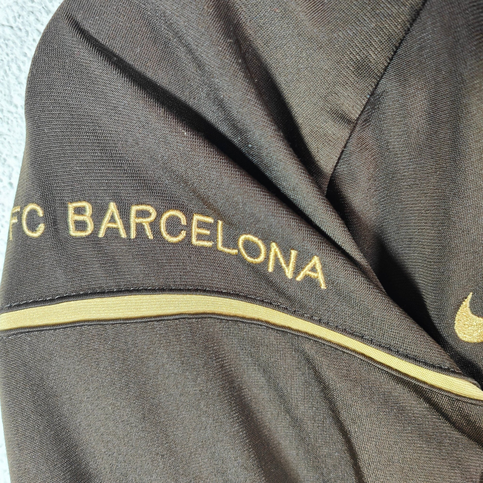 2008 - 09 FC Barcelona Jacket - 8.5/10 - (M) - Eternal Pitch