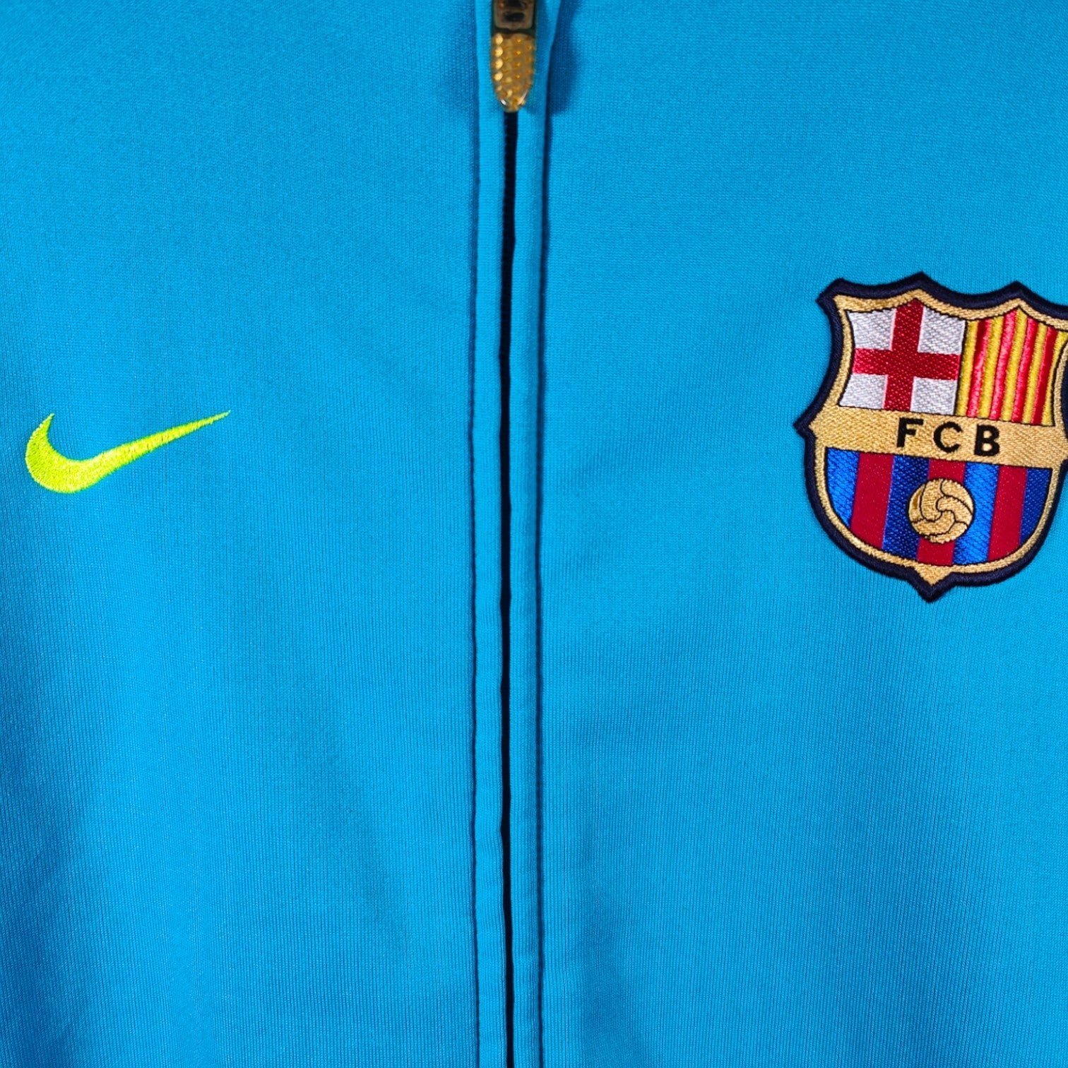 2008 - 09 FC Barcelona Jacket - 8.5/10 - (S) - Eternal Pitch