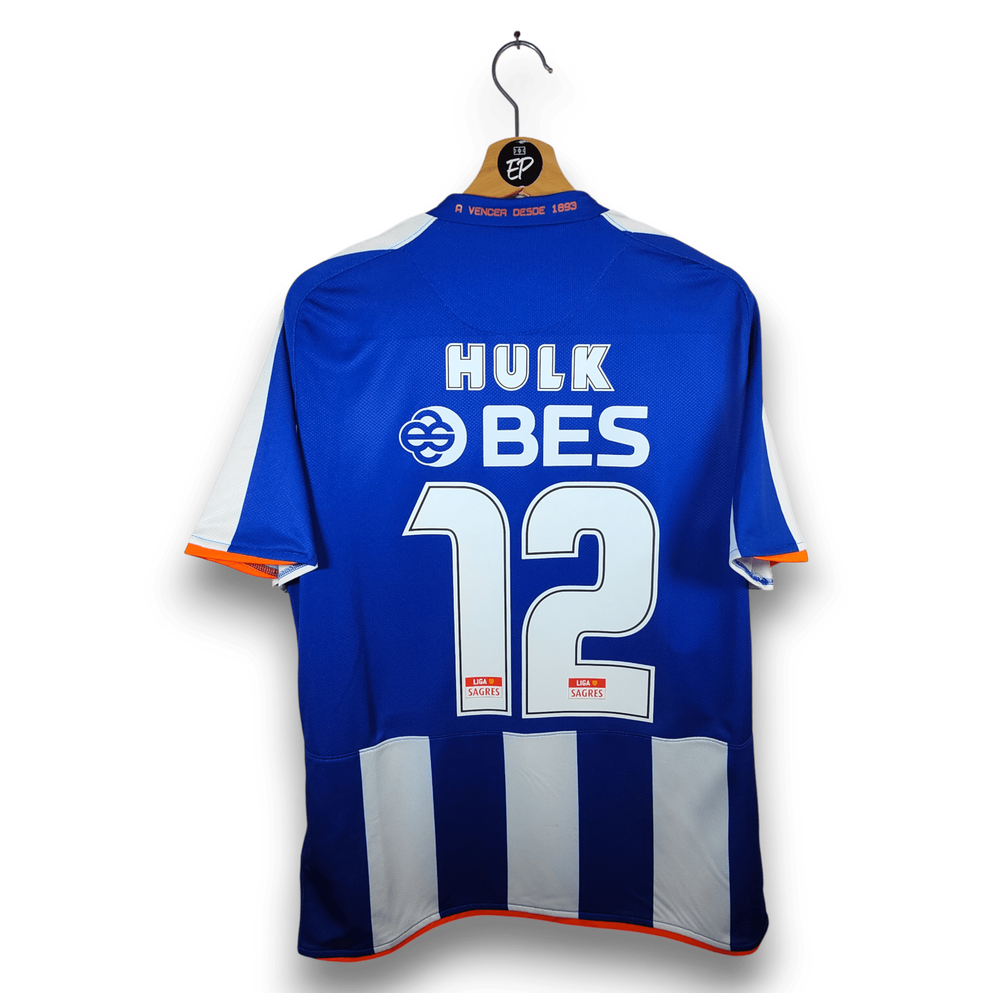 2008 - 09 FC Porto Home Shirt Hulk 12 - 9/10 - (M) - Eternal Pitch