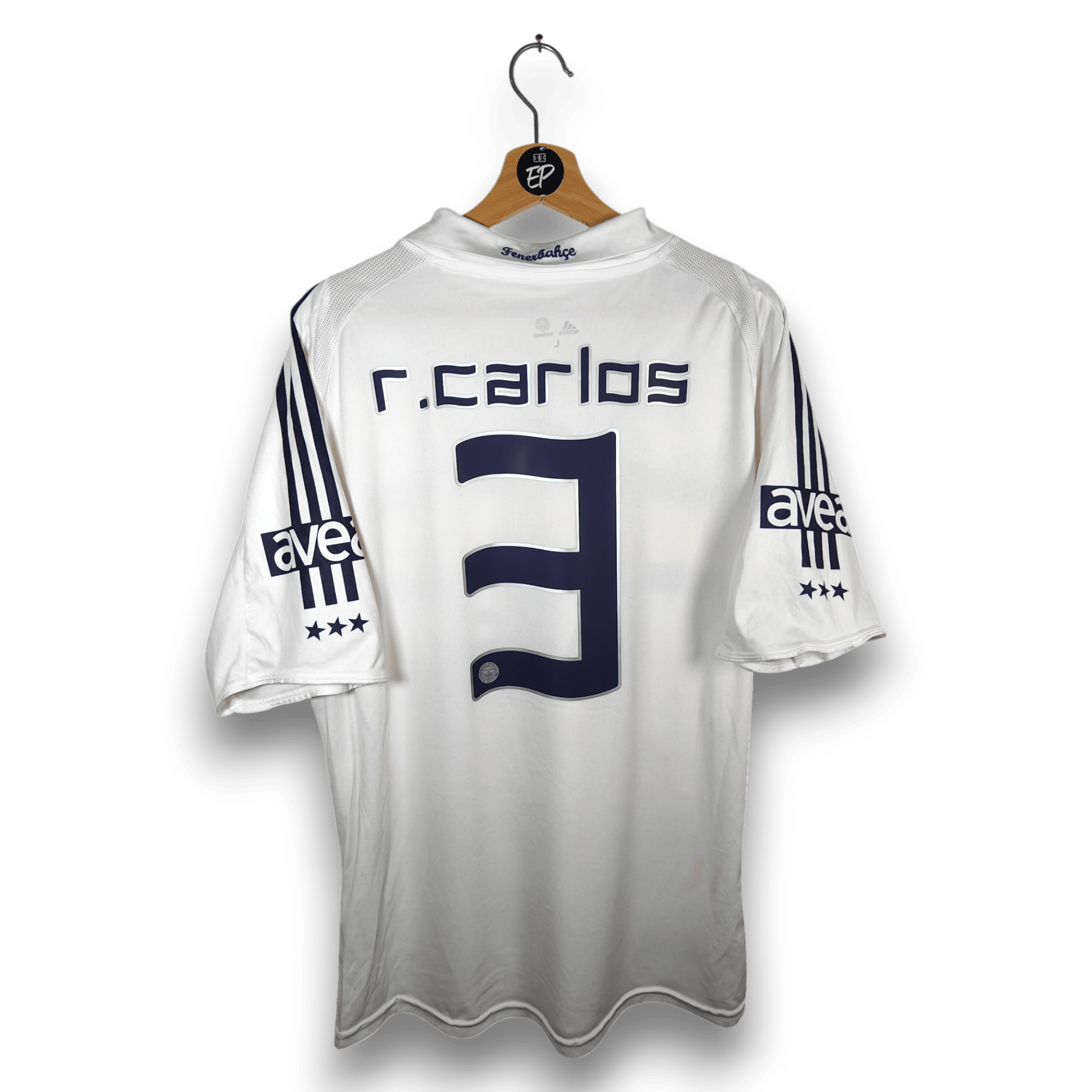 2008 - 09 Fenerbahce Away Shirt Roberto Carlos 3 - 8.5/10 - (L) - Eternal Pitch