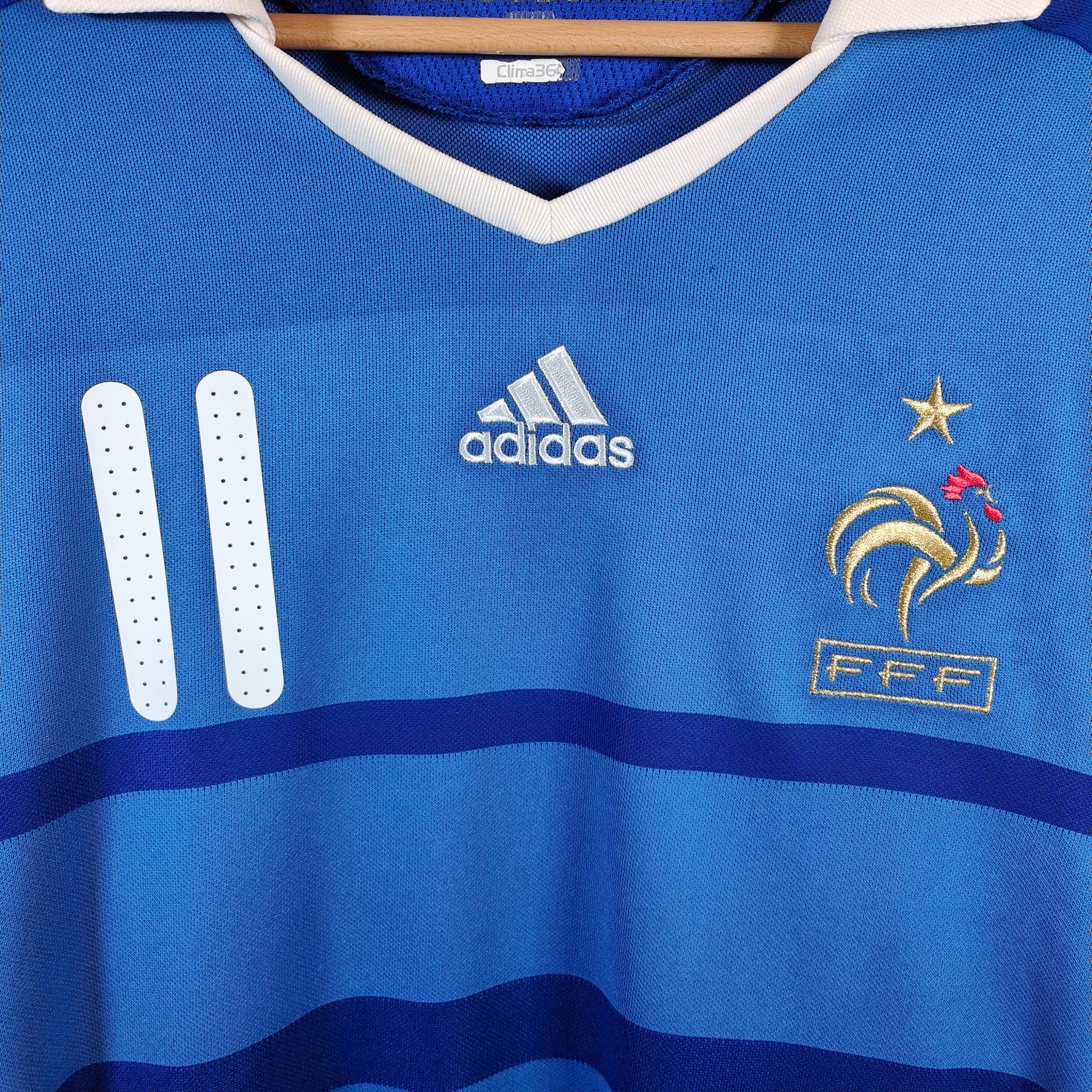 2008 - 09 France Home Shirt Ben Arfa 11 - 8/10 - (L) - Eternal Pitch