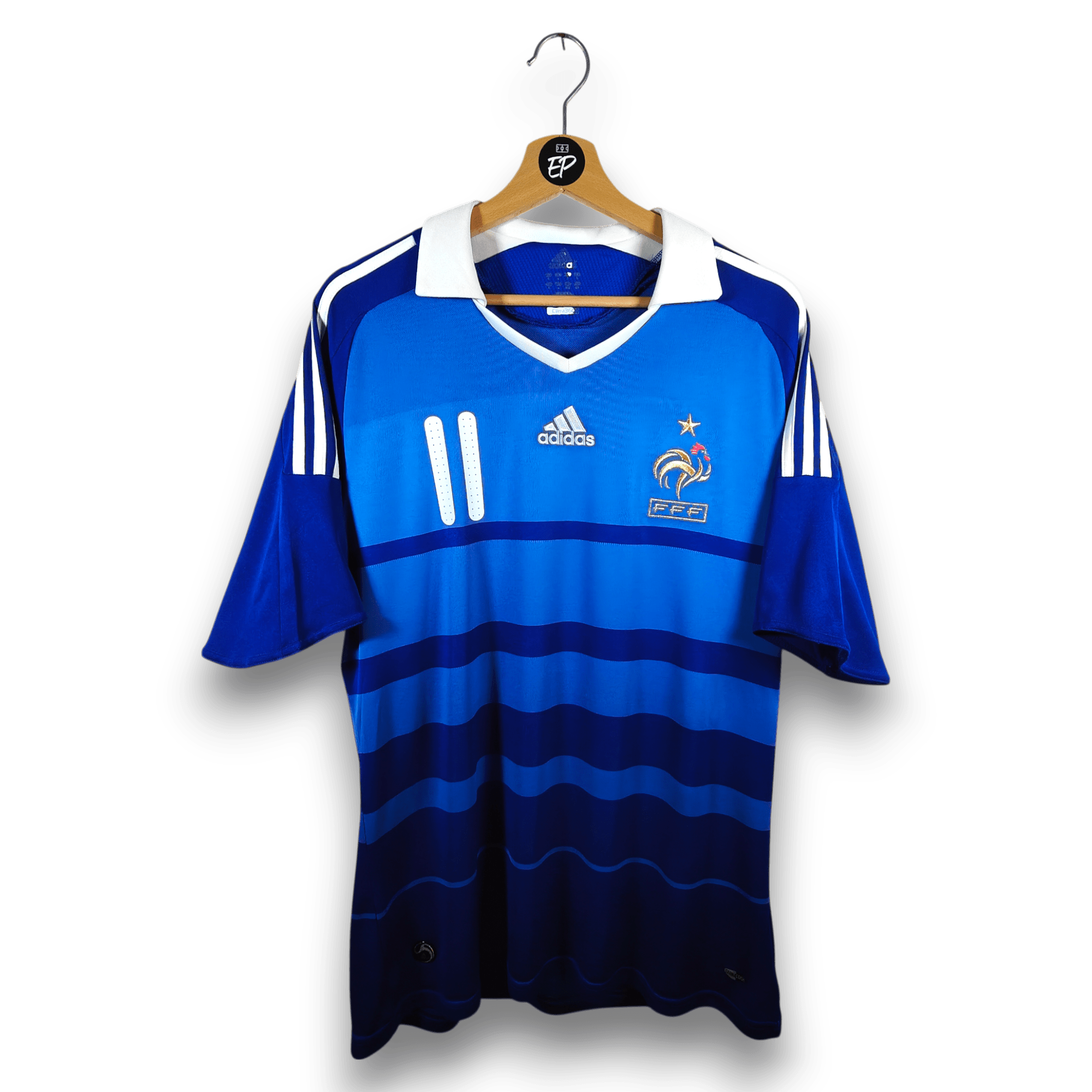 2008 - 09 France Home Shirt Ben Arfa 11 - 8/10 - (L) - Eternal Pitch