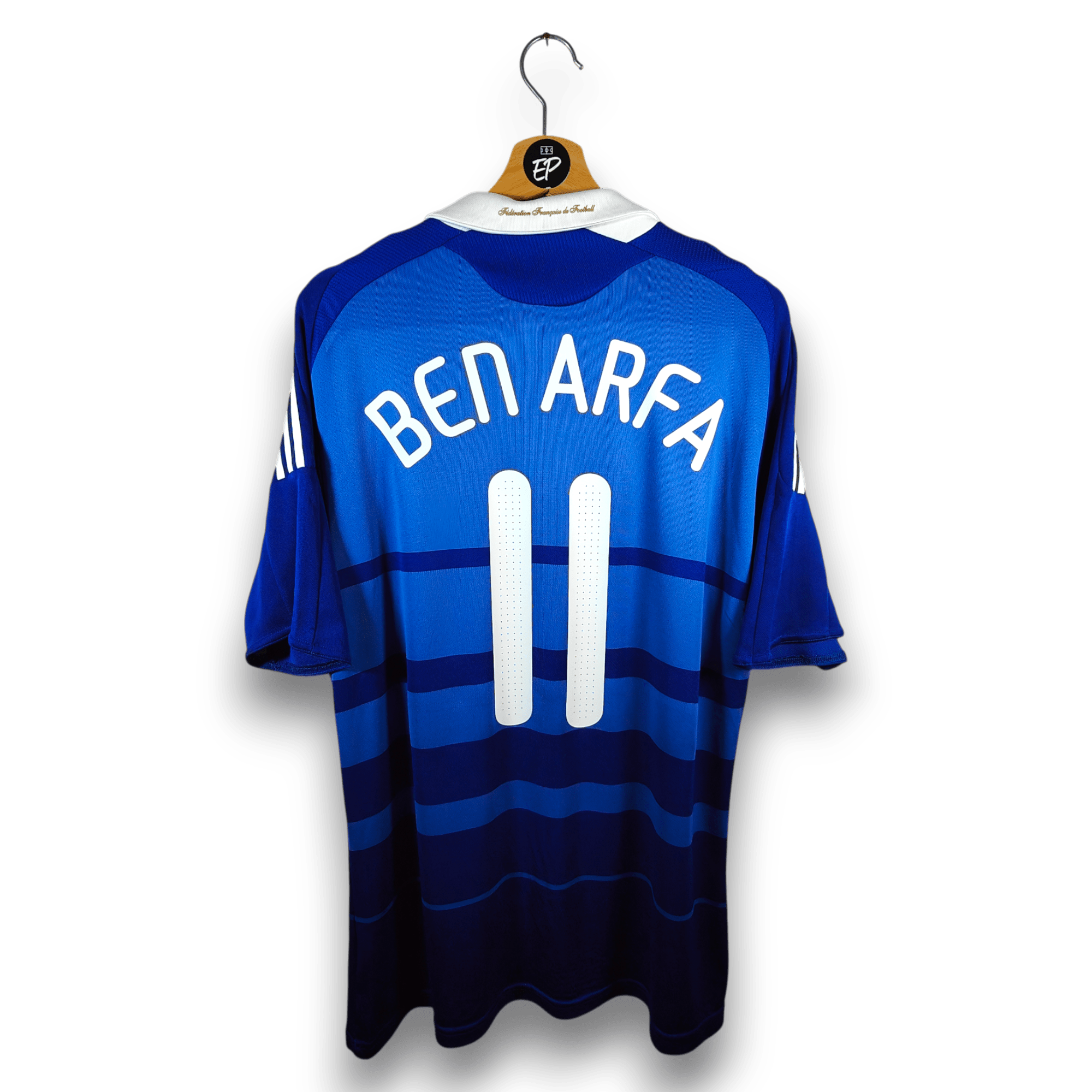 2008 - 09 France Home Shirt Ben Arfa 11 - 8/10 - (L) - Eternal Pitch