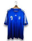 2008 - 09 Greece Home Shirt Charisteas 9 - 8.5/10 - (XL) - Eternal Pitch