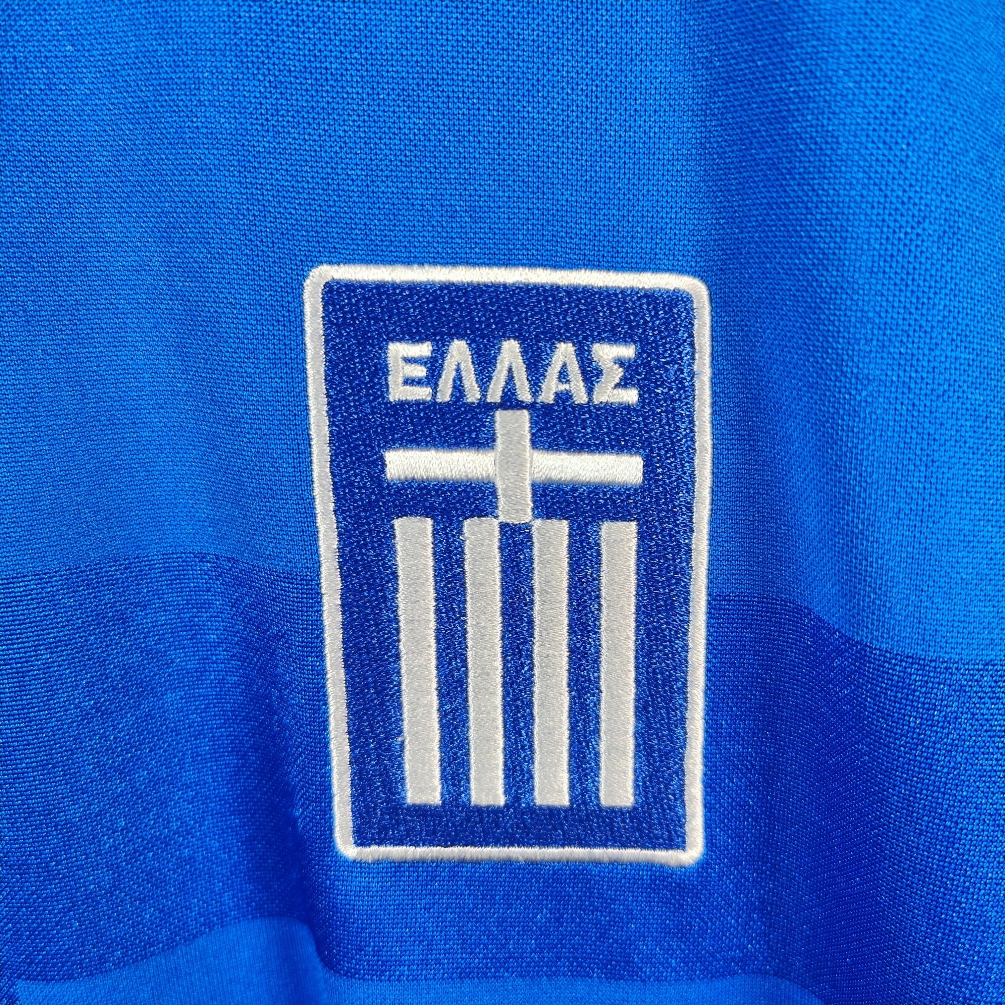 2008 - 09 Greece Home Shirt Charisteas 9 - 8.5/10 - (XL) - Eternal Pitch