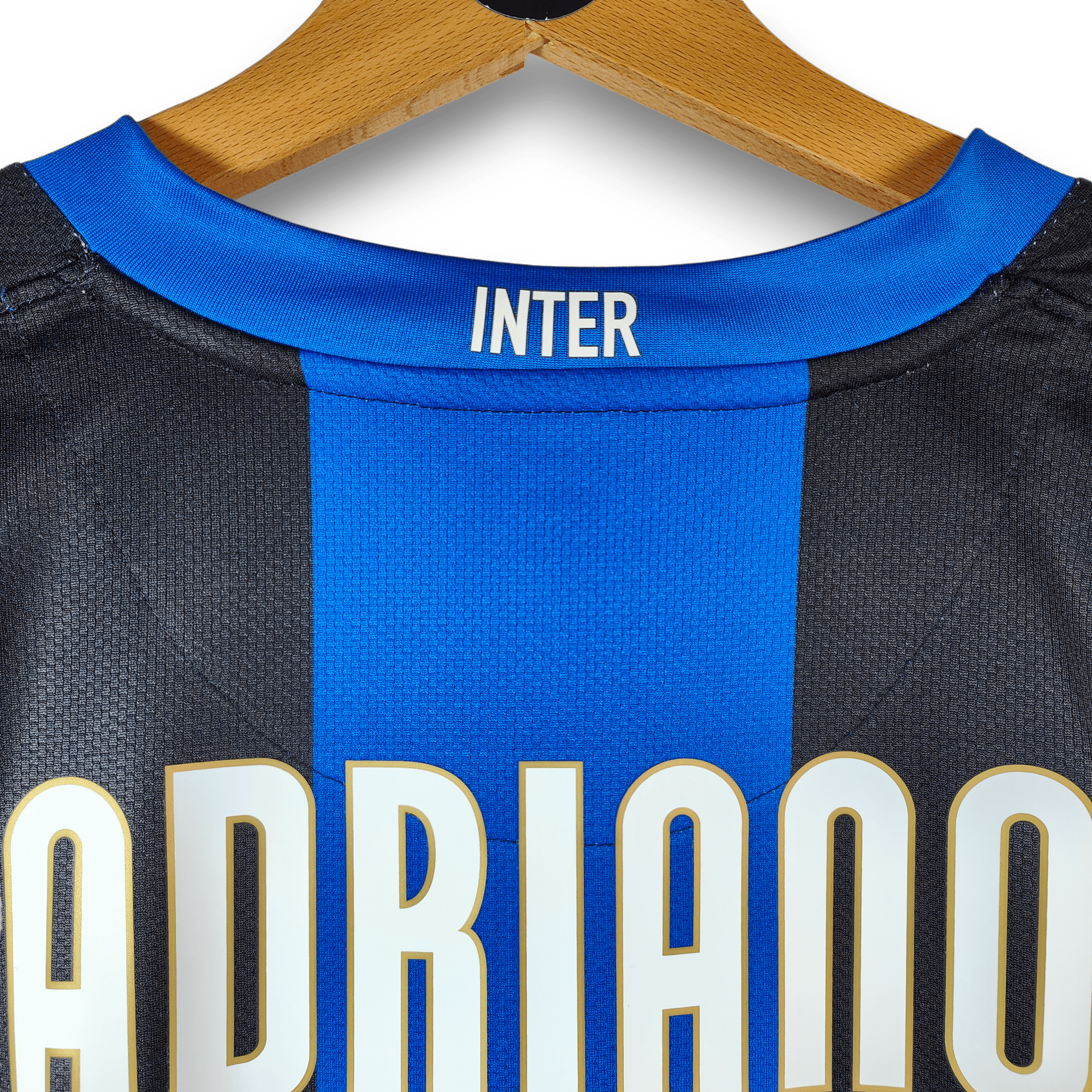 2008 - 09 Inter Milan Home Shirt Adriano 10 - 9/10 - (M) - Eternal Pitch