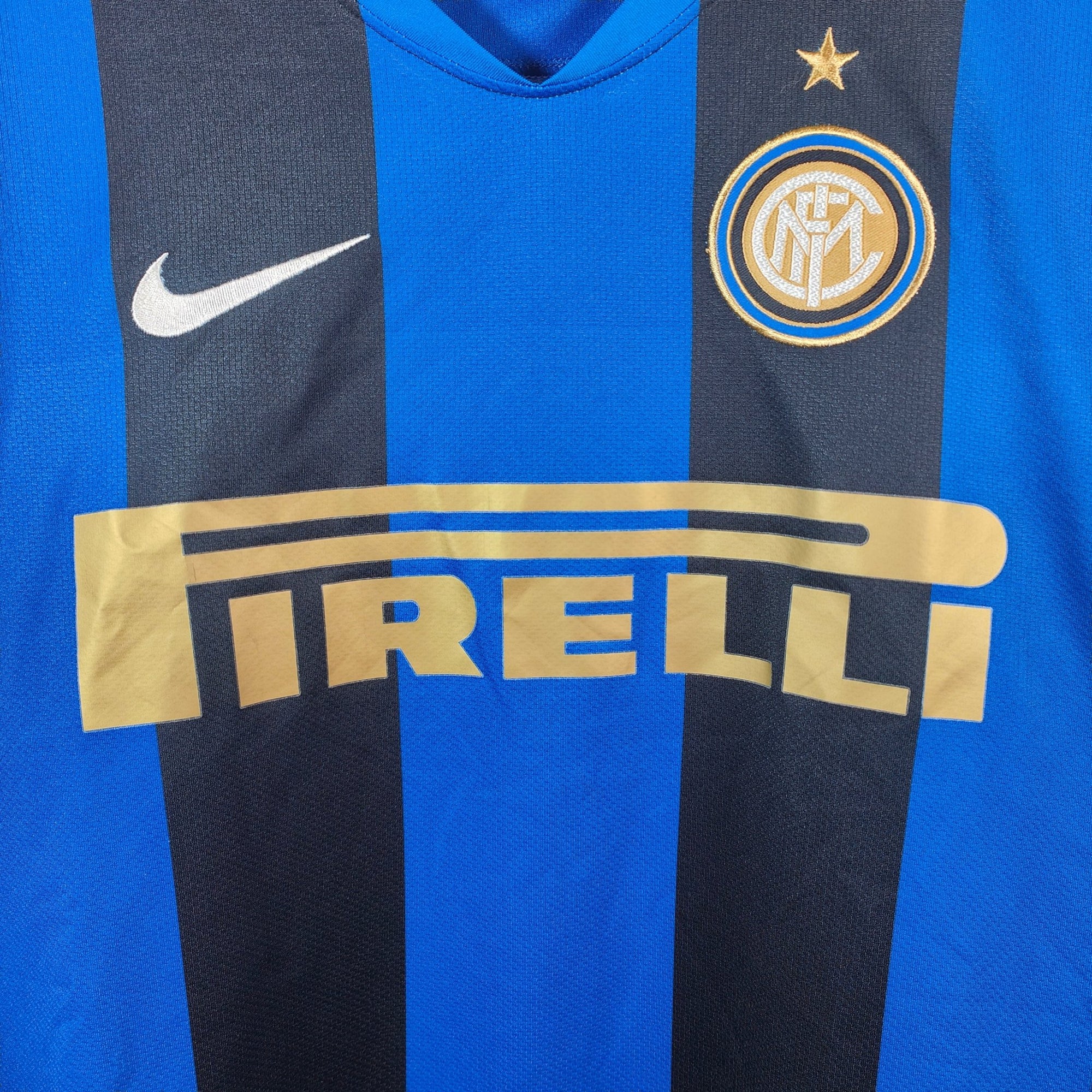 2008 - 09 Inter Milan Home Shirt Adriano 10 - 9.5/10 - (L) - Eternal Pitch