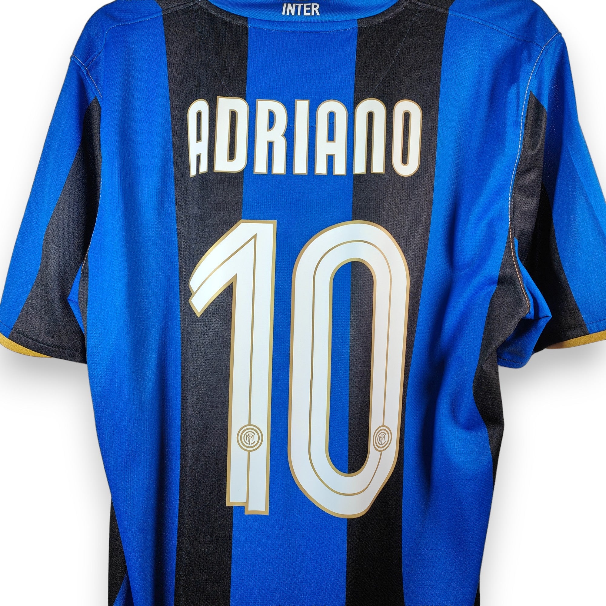 2008-09 Inter Milan Home Shirt Adriano #10 (L) – – Eternal Pitch