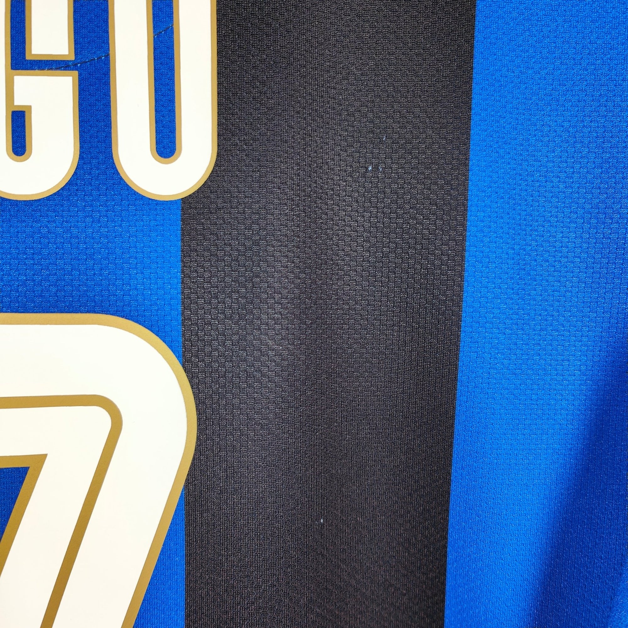 2008 - 09 Inter Milan Home Shirt Figo 7 - 9/10 - (M) - Eternal Pitch