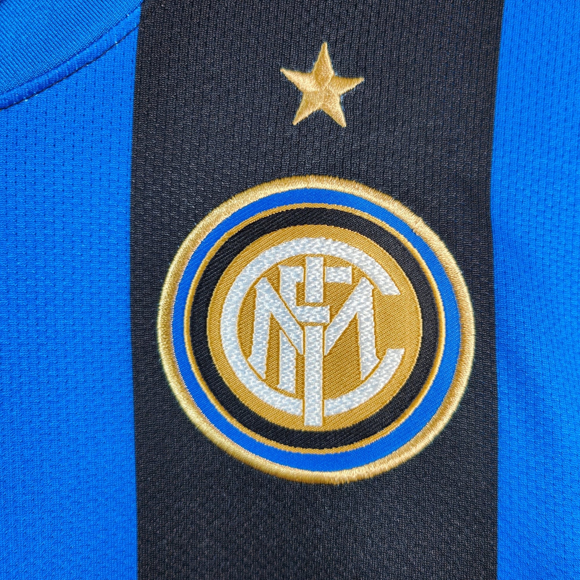 2008 - 09 Inter Milan Home Shirt Figo 7 - 9.5/10 - (L) - Eternal Pitch