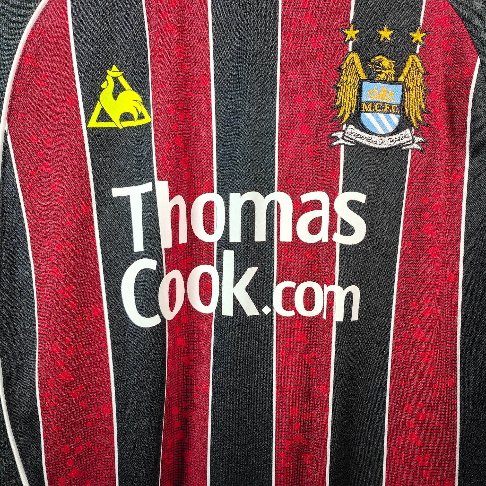 2008 - 09 Manchester City Away Shirt Kompany 33 - 9.5/10 - (M) - Eternal Pitch