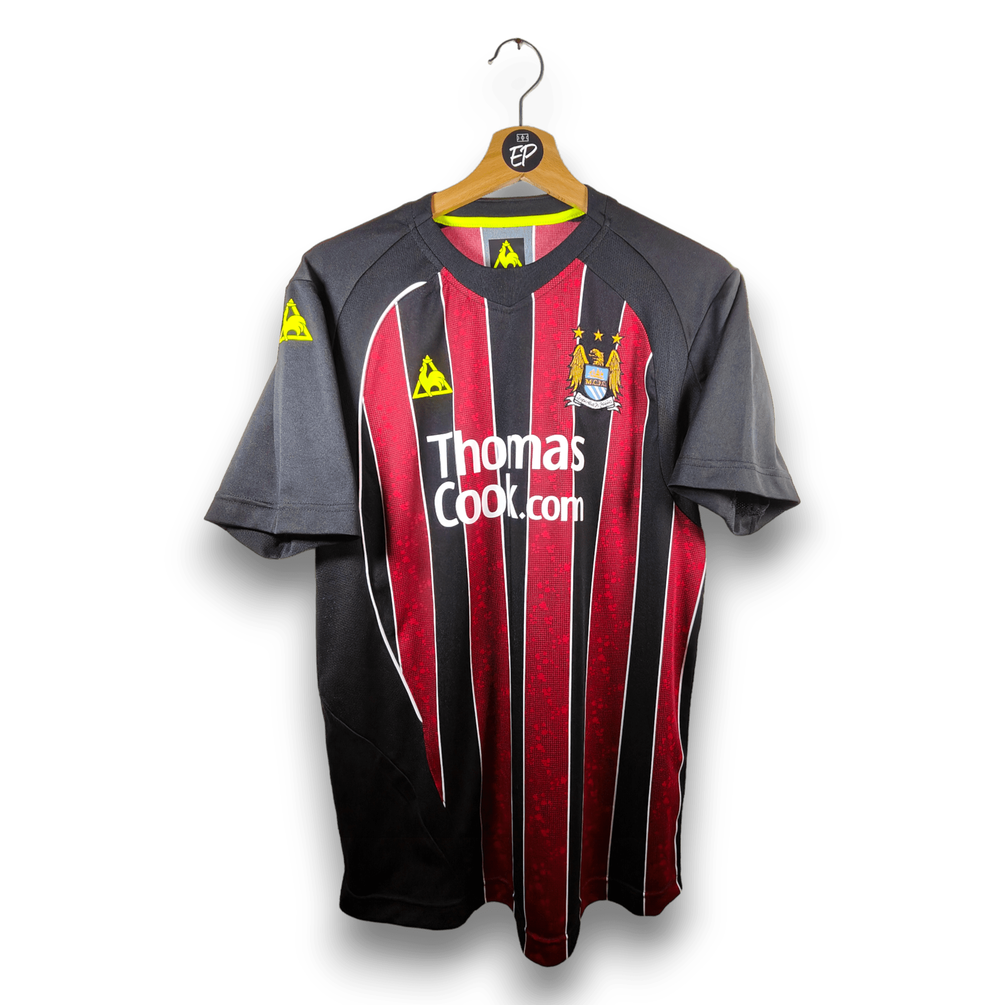 2008 - 09 Manchester City Away Shirt Kompany 33 - 9.5/10 - (M) - Eternal Pitch