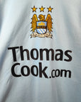 2008 - 09 Manchester City Home Shirt Kompany 33 (L) - Eternal Pitch