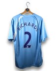2008 - 09 Manchester City Home Shirt Richards 2 - 7.5/10 - (L) - Eternal Pitch
