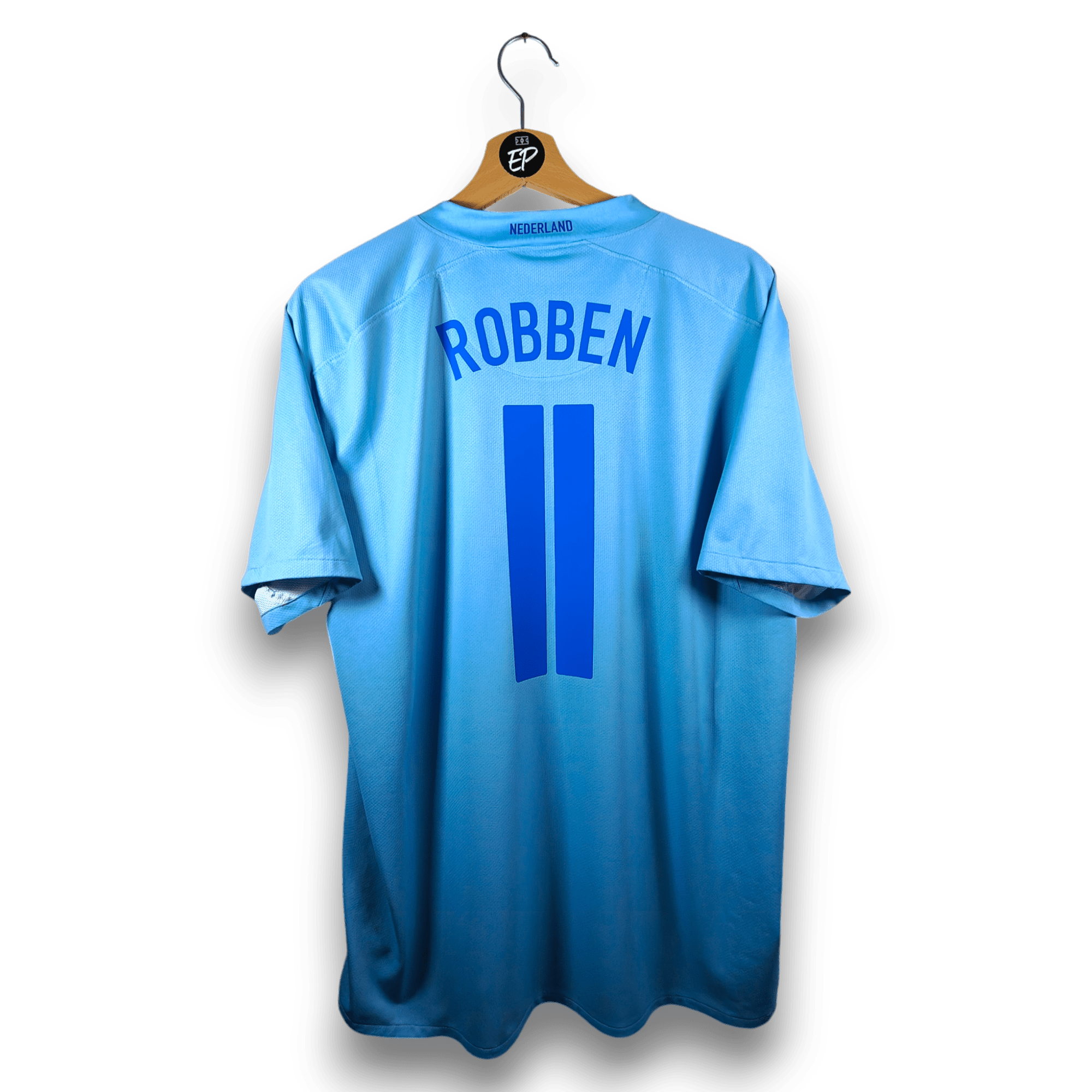 2008 - 09 Netherlands Away Shirt Robben 11 - 9.5/10 - (M) - Eternal Pitch