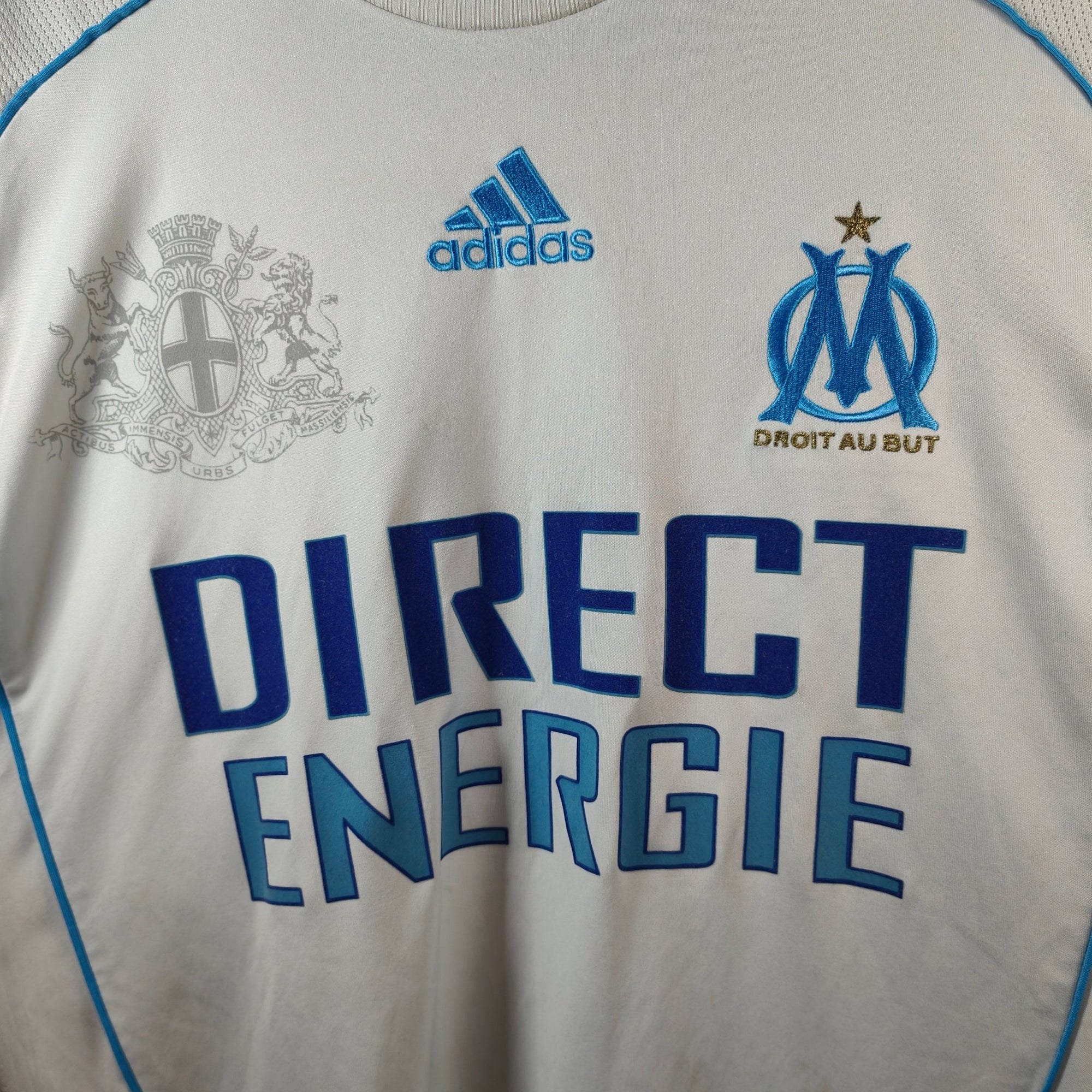 2008 - 09 Olympique Marseille Home Shirt (XL) - Eternal Pitch