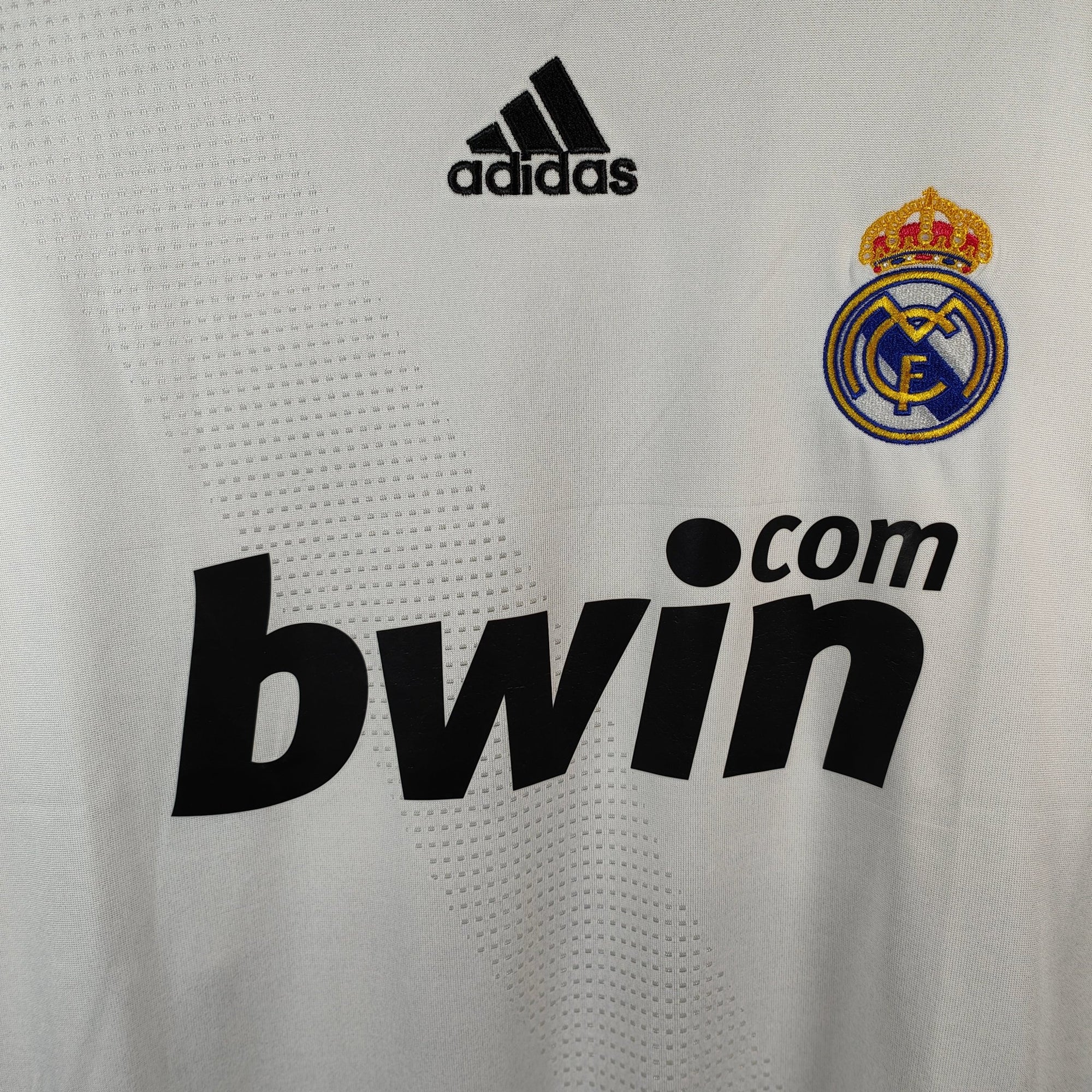 2008 - 09 Real Madrid Home Shirt Raul 7 - 9/10 - (XL) - Eternal Pitch