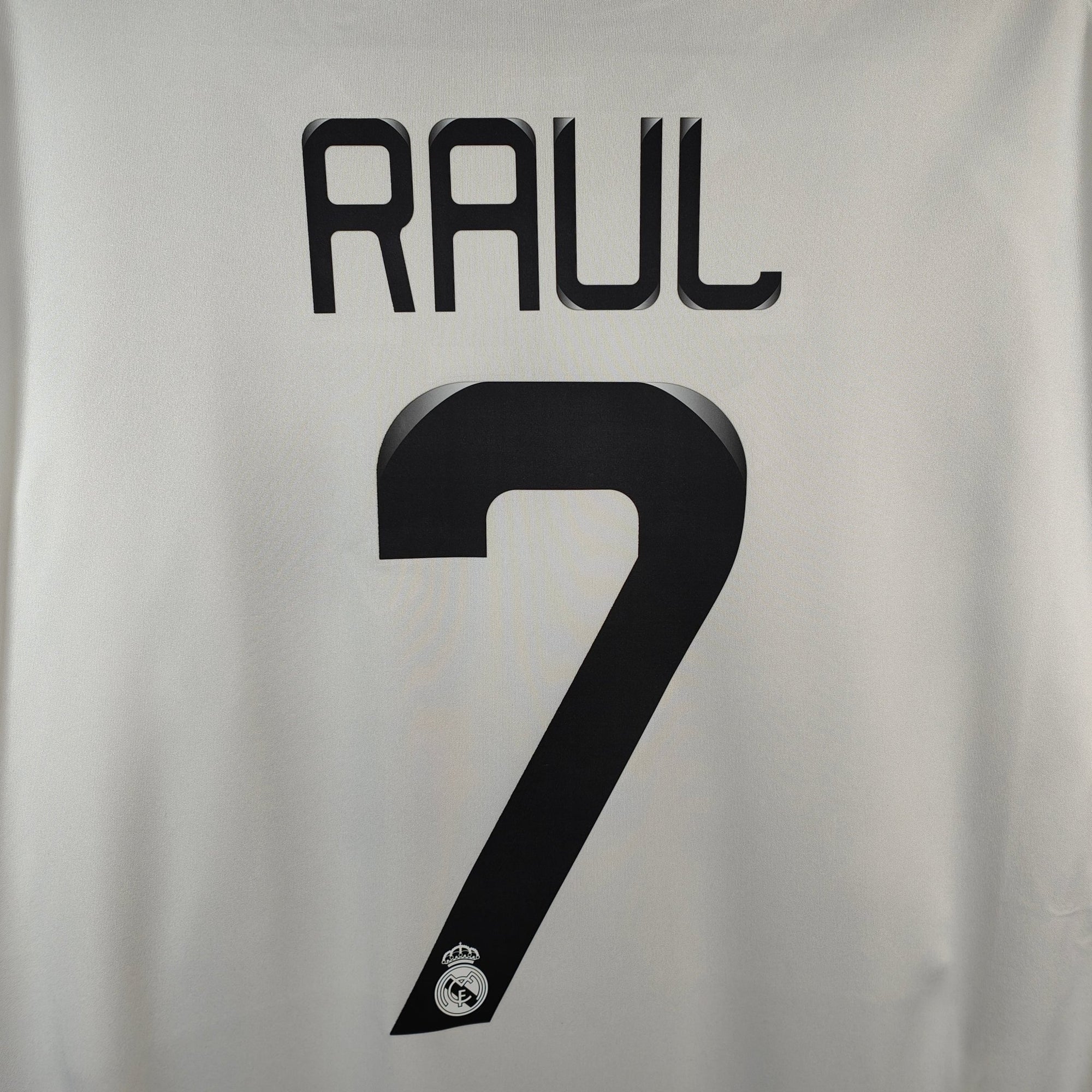 2008 - 09 Real Madrid Home Shirt Raul 7 - 9/10 - (XL) - Eternal Pitch