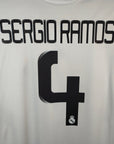 2008 - 09 Real Madrid Home Shirt Sergio Ramos 4 - 8/10 - (XL) - Eternal Pitch