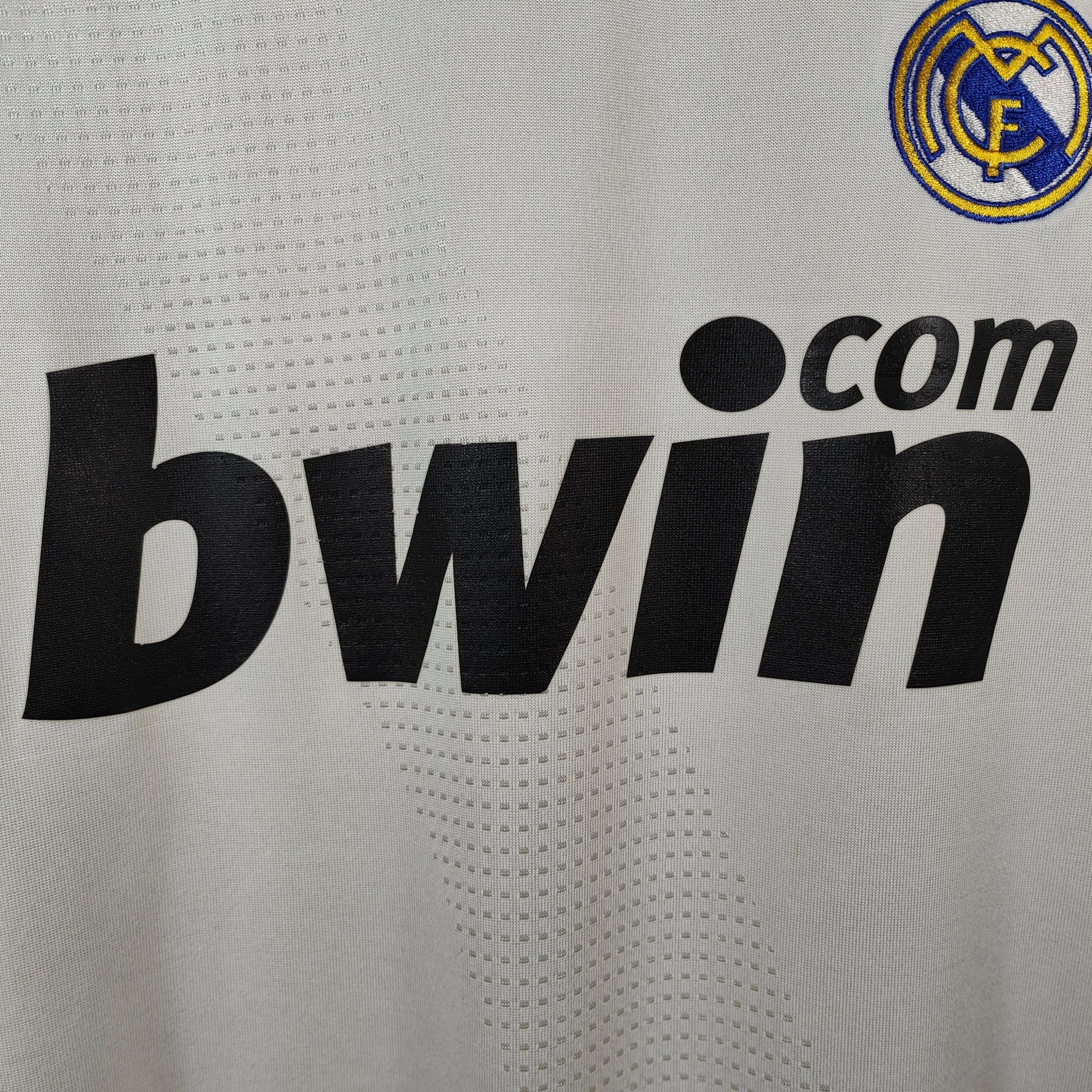 2008 - 09 Real Madrid Home Shirt Sergio Ramos 4 - 8/10 - (XL) - Eternal Pitch