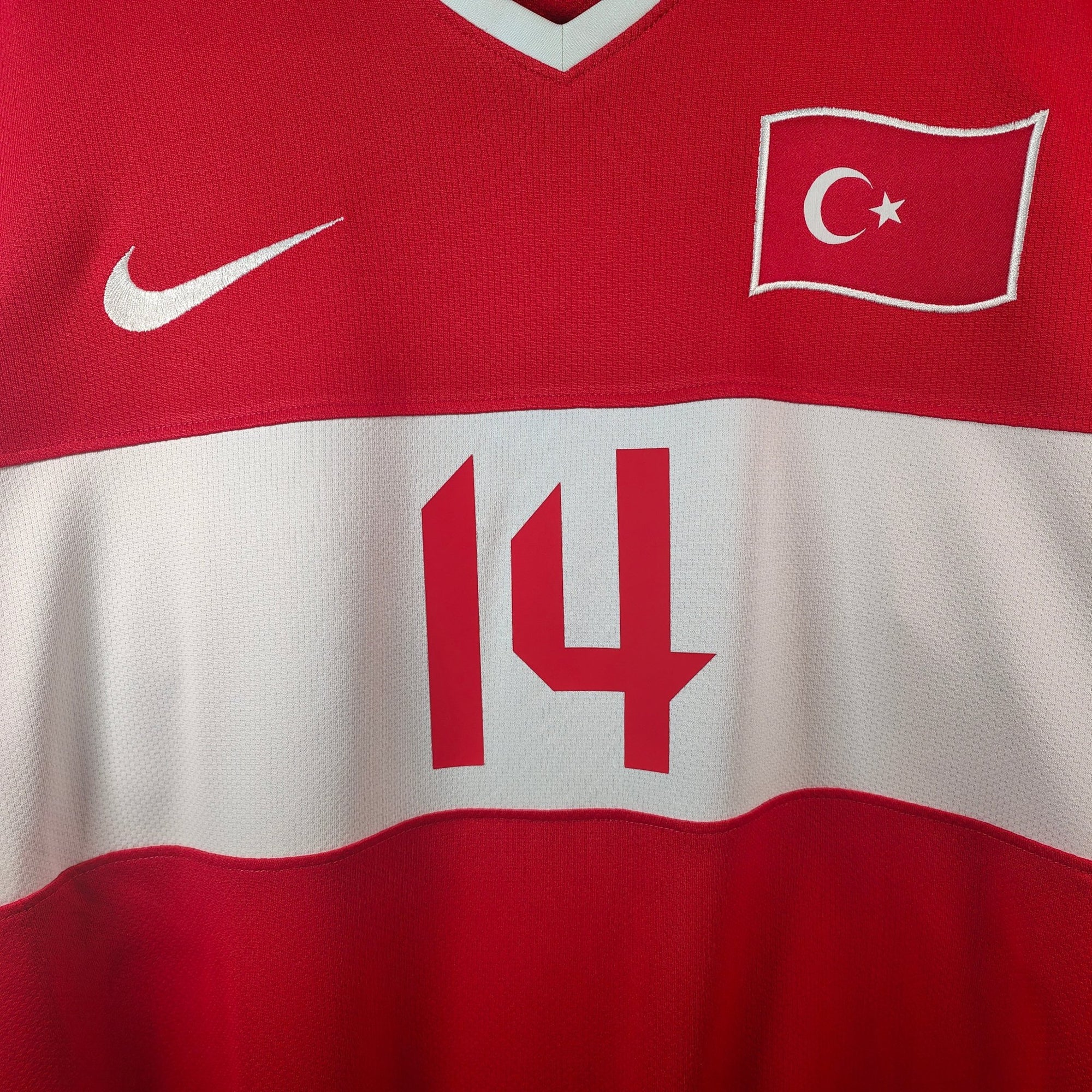 2008 - 09 Turkey Home Shirt Arda 14 - 9.5/10 - (L) - Eternal Pitch