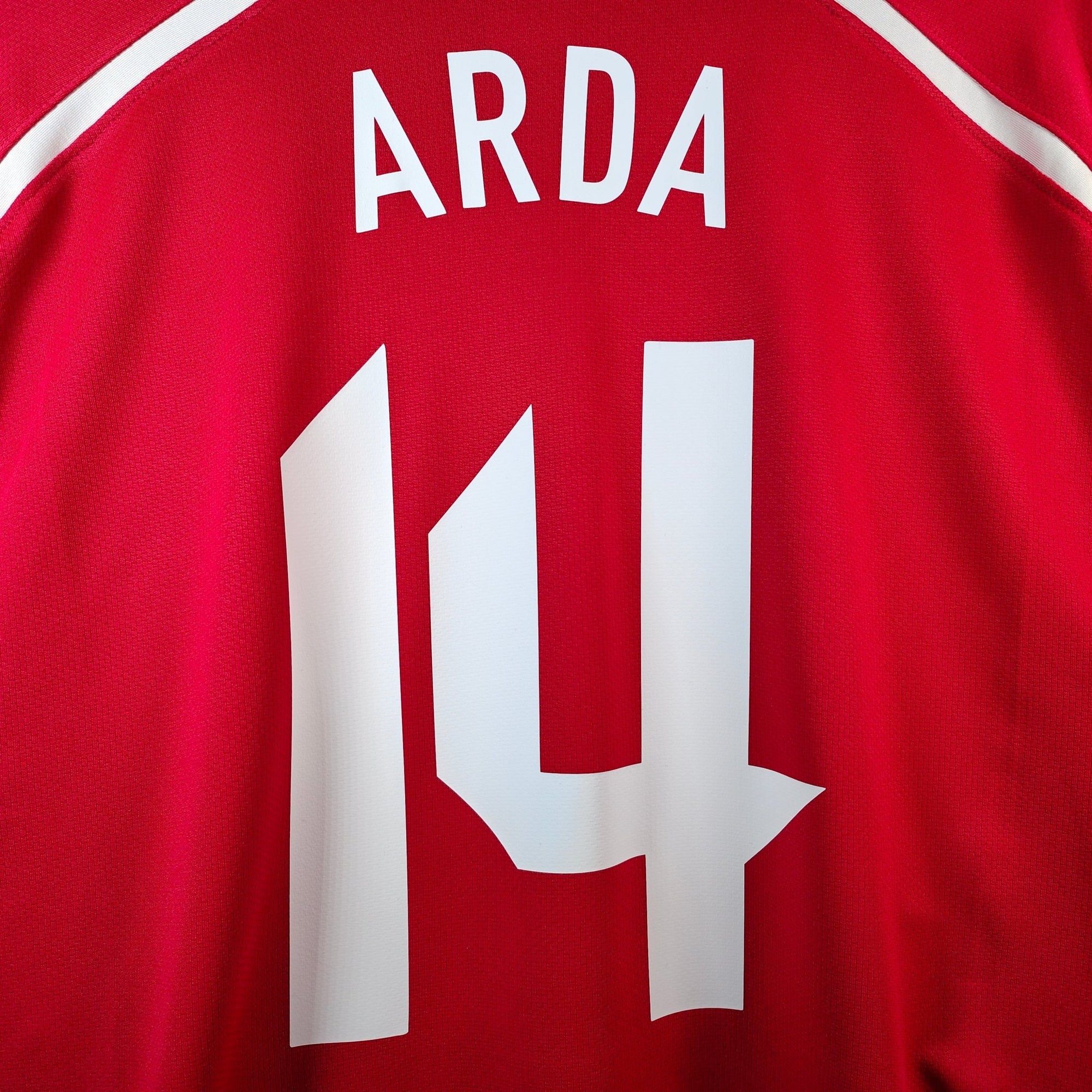 2008 - 09 Turkey Home Shirt Arda 14 - 9.5/10 - (XL) - Eternal Pitch