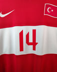 2008 - 09 Turkey Home Shirt Arda 14 - 9.5/10 - (XL) - Eternal Pitch